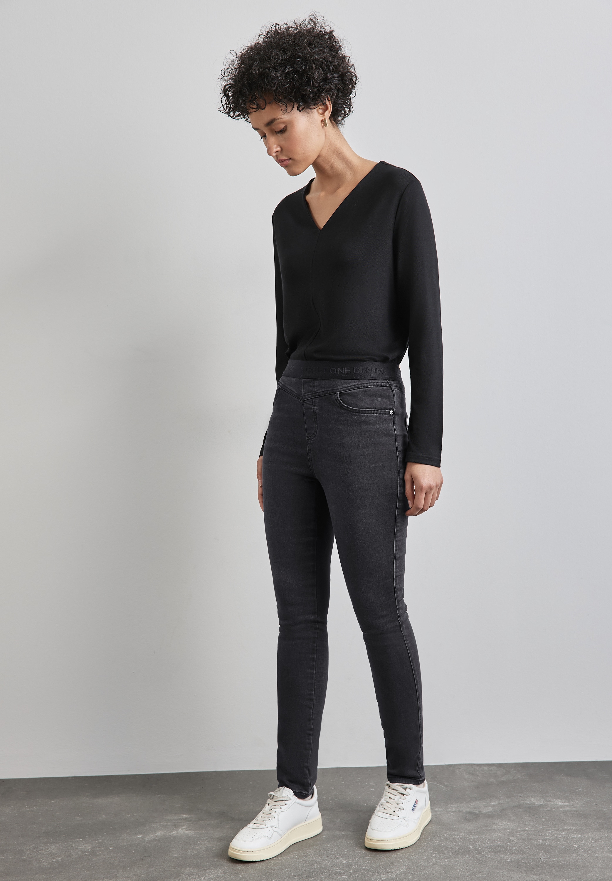 STREET ONE Skinny-fit-Jeans, High Waist