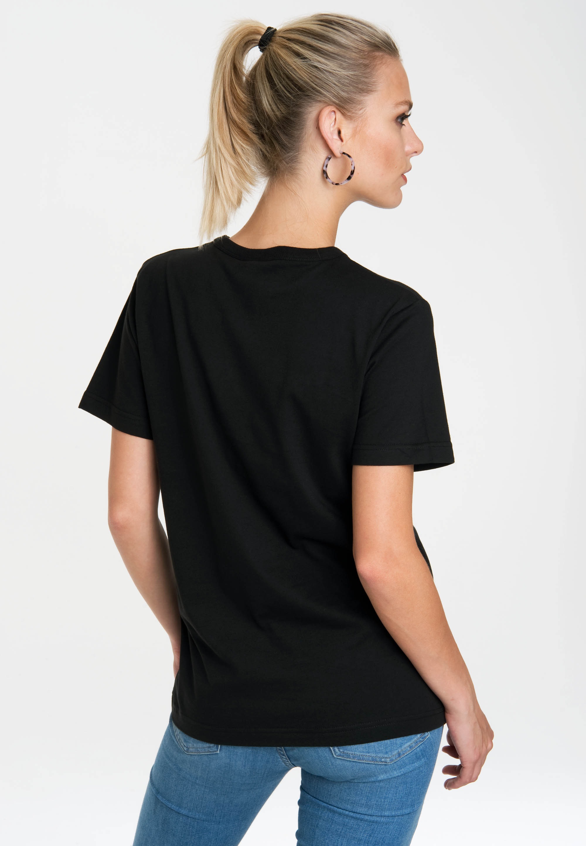 Logoshirt Jurassic Park Logo T-Shirt Black 4XL 3
