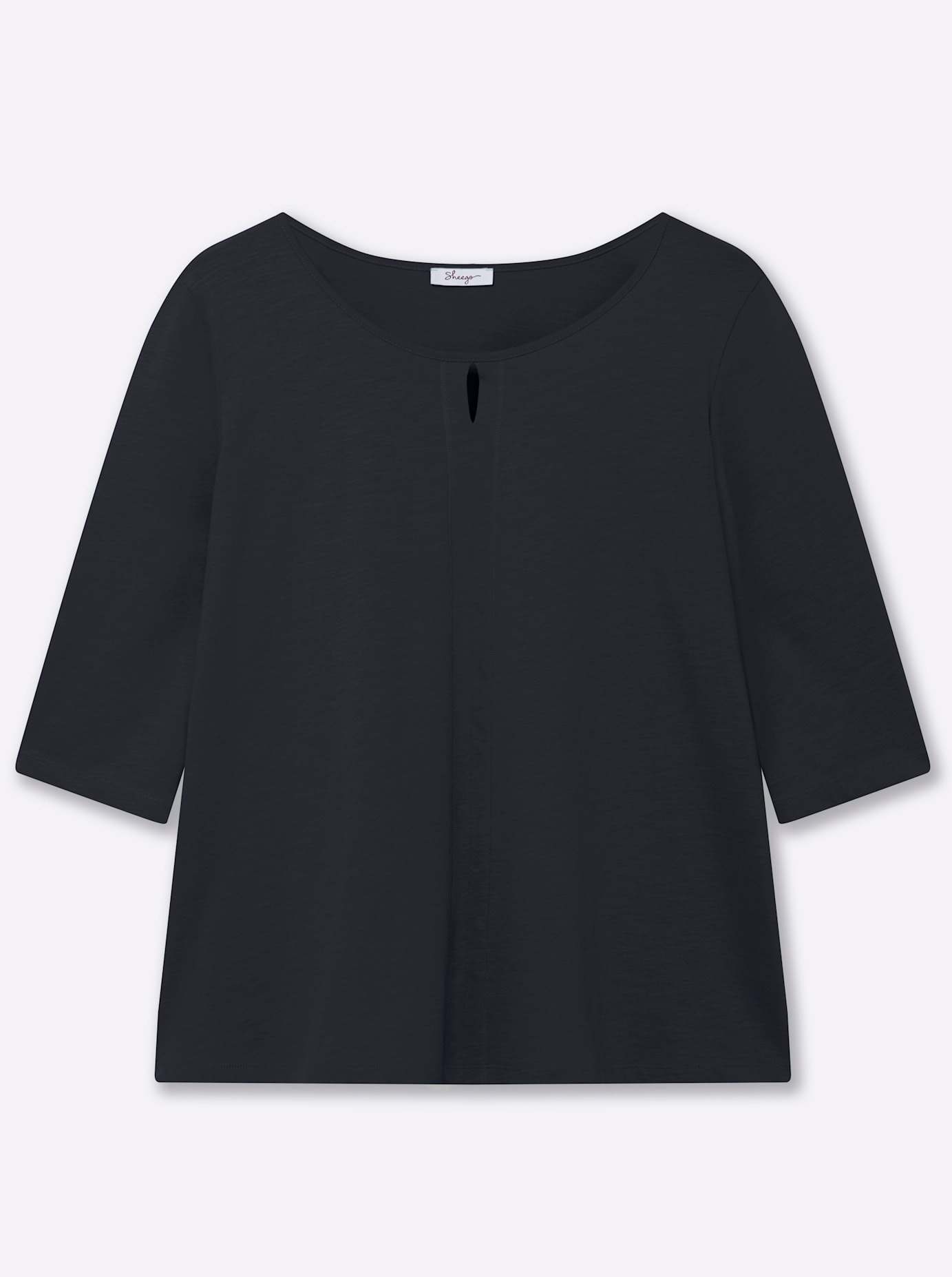 Sheego 3/4-Arm-Shirt »3/4-Arm-Shirt«, (1 tlg.)