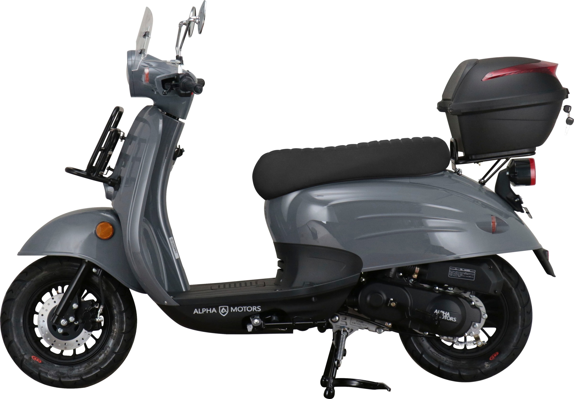 Alpha Motors Motorroller »Adria«, 50 cm³, 45 km/h, Euro 5, 3,1 PS, inkl. Windschild und Topcase