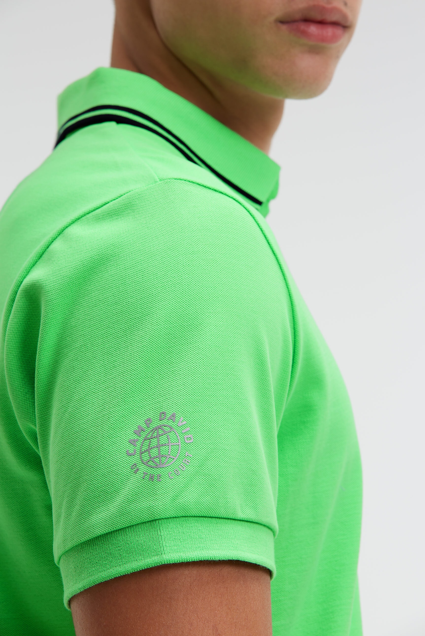CAMP DAVID Poloshirt mit reflektierenden Details