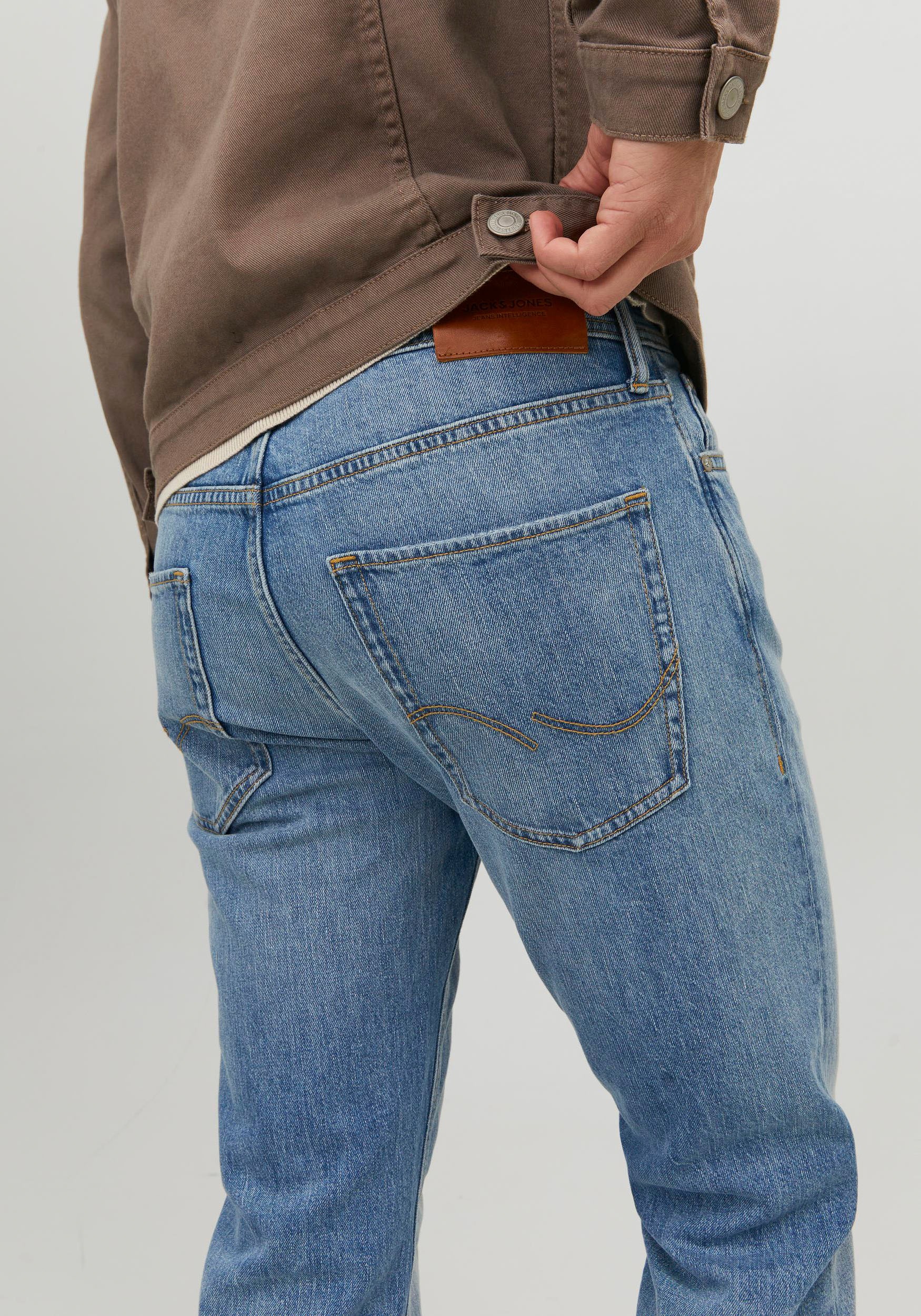 Jack & Jones Tapered-fit-Jeans "JJIMIKE JJORIGINAL CJ SN" günstig online kaufen