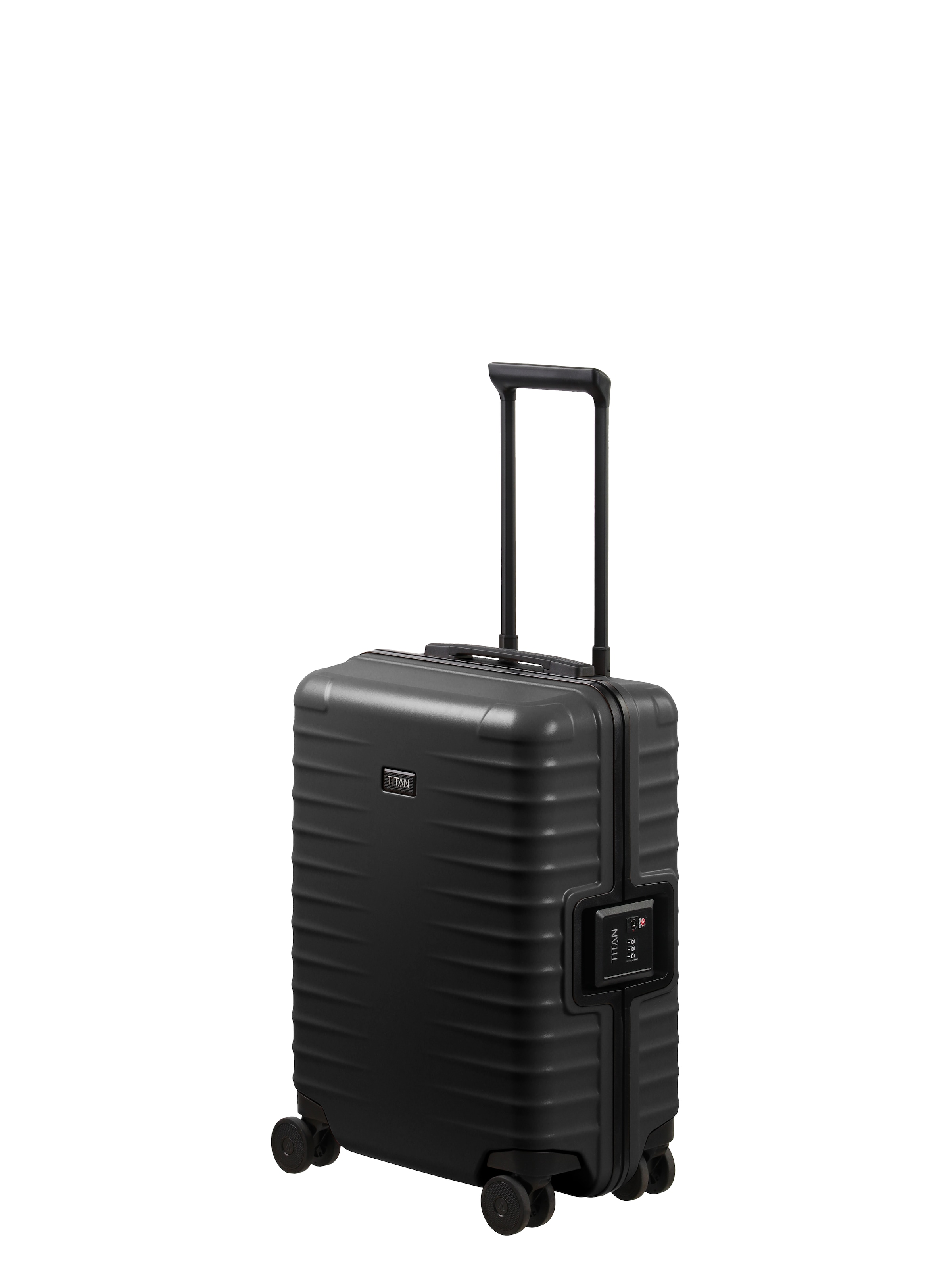 TITAN - Made in Germany "OVERSEAS Koffer Hartschale" 45 l 4 Rollen TSA-Rahmenschloss, smarter Innenaufteilung und kratzfester Oberfläche