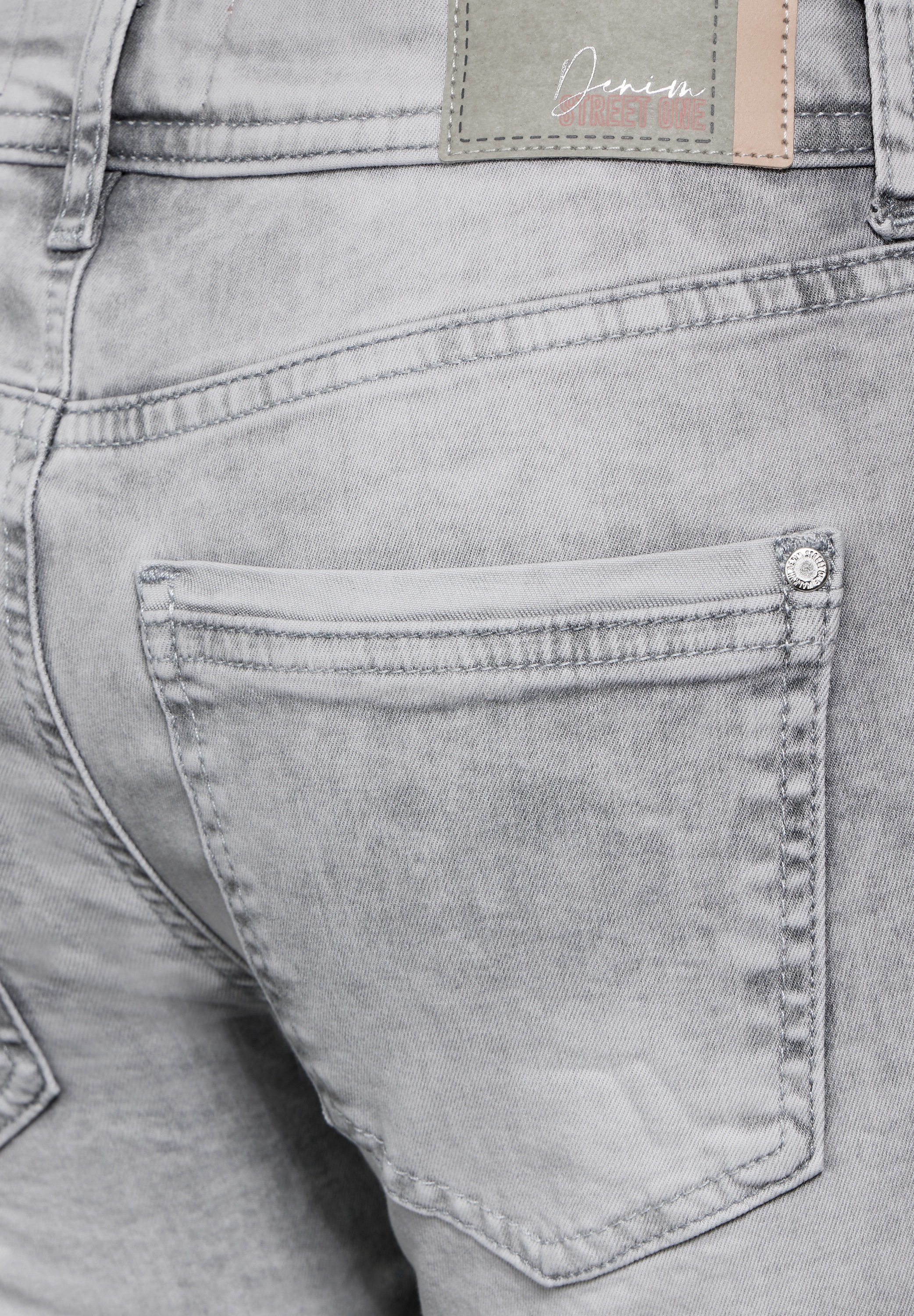 STREET ONE Slim-fit-Jeans, 5-Pocket-Style