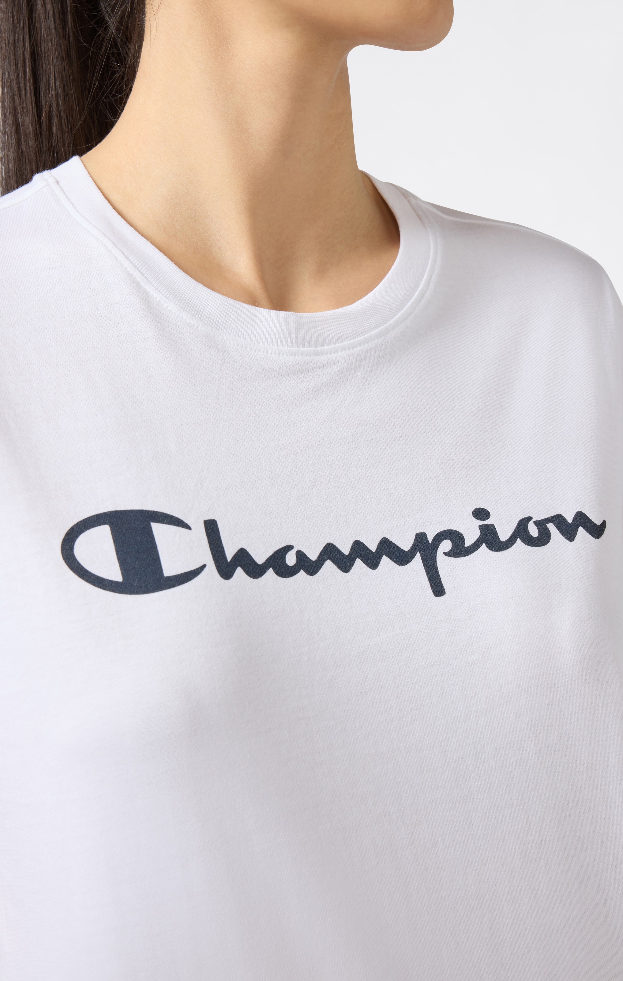 Thumbnail - Champion T-Shirt 1 Stk. klassischer Schnitt, sportlicher Stil, aus Baumwolle