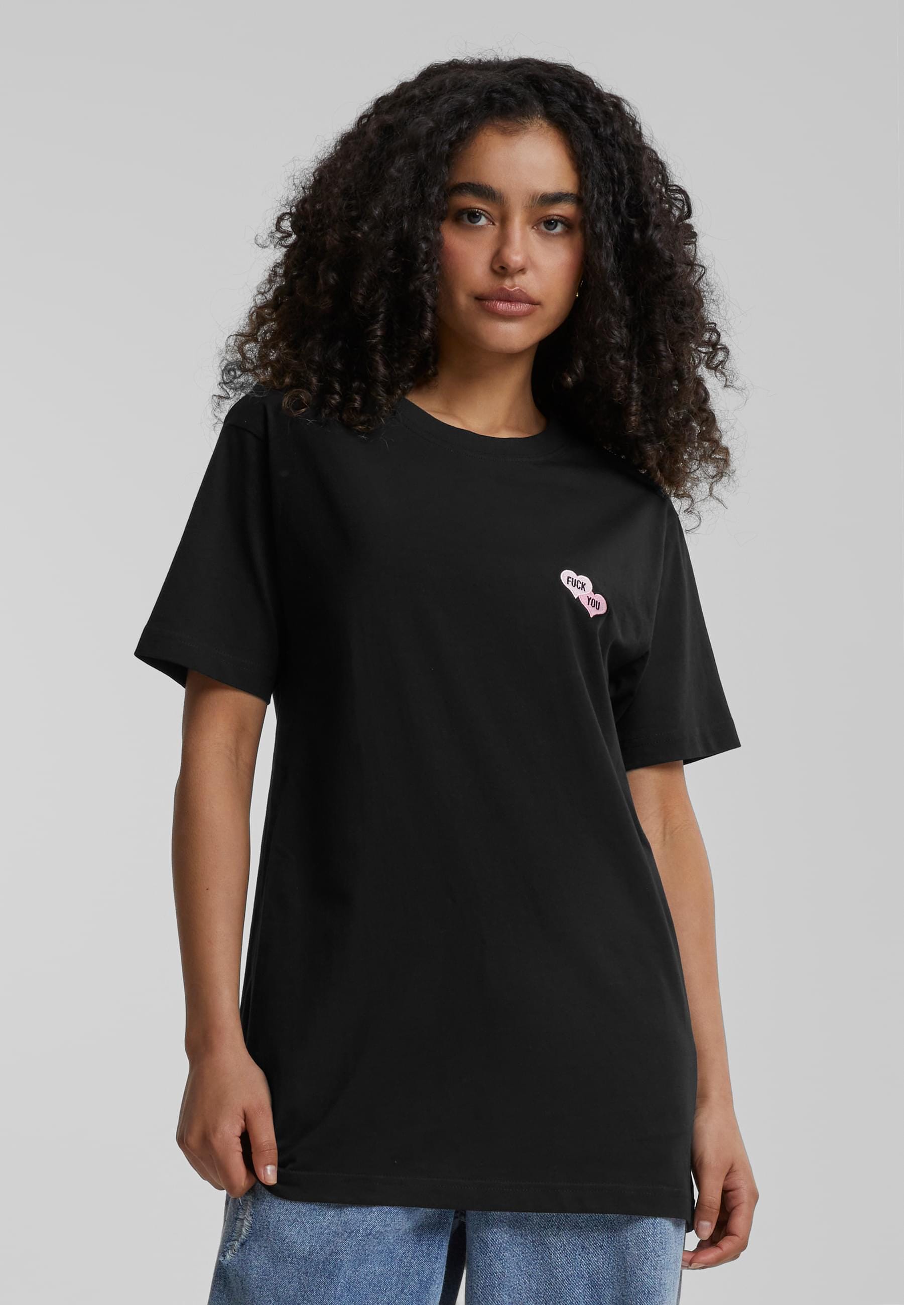MisterTee T-Shirt »MisterTee Damen Ladies F U Tee«, (1 tlg.)