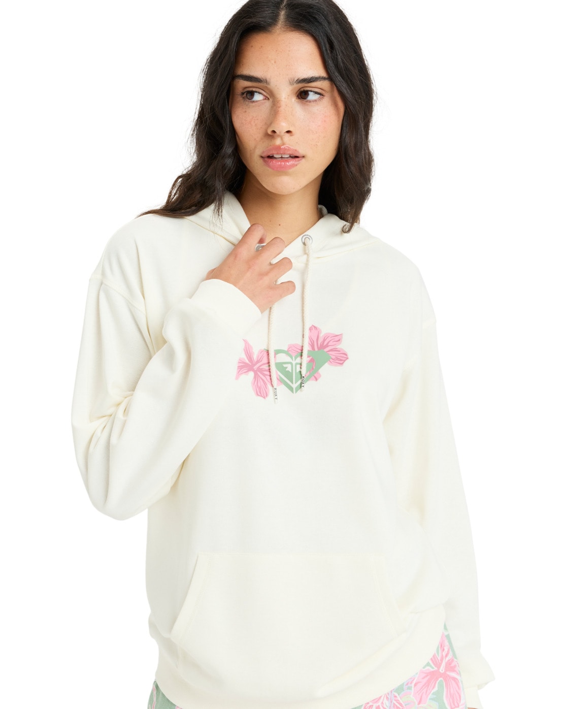 Roxy Hoodie "Hibiscus Heart" günstig online kaufen