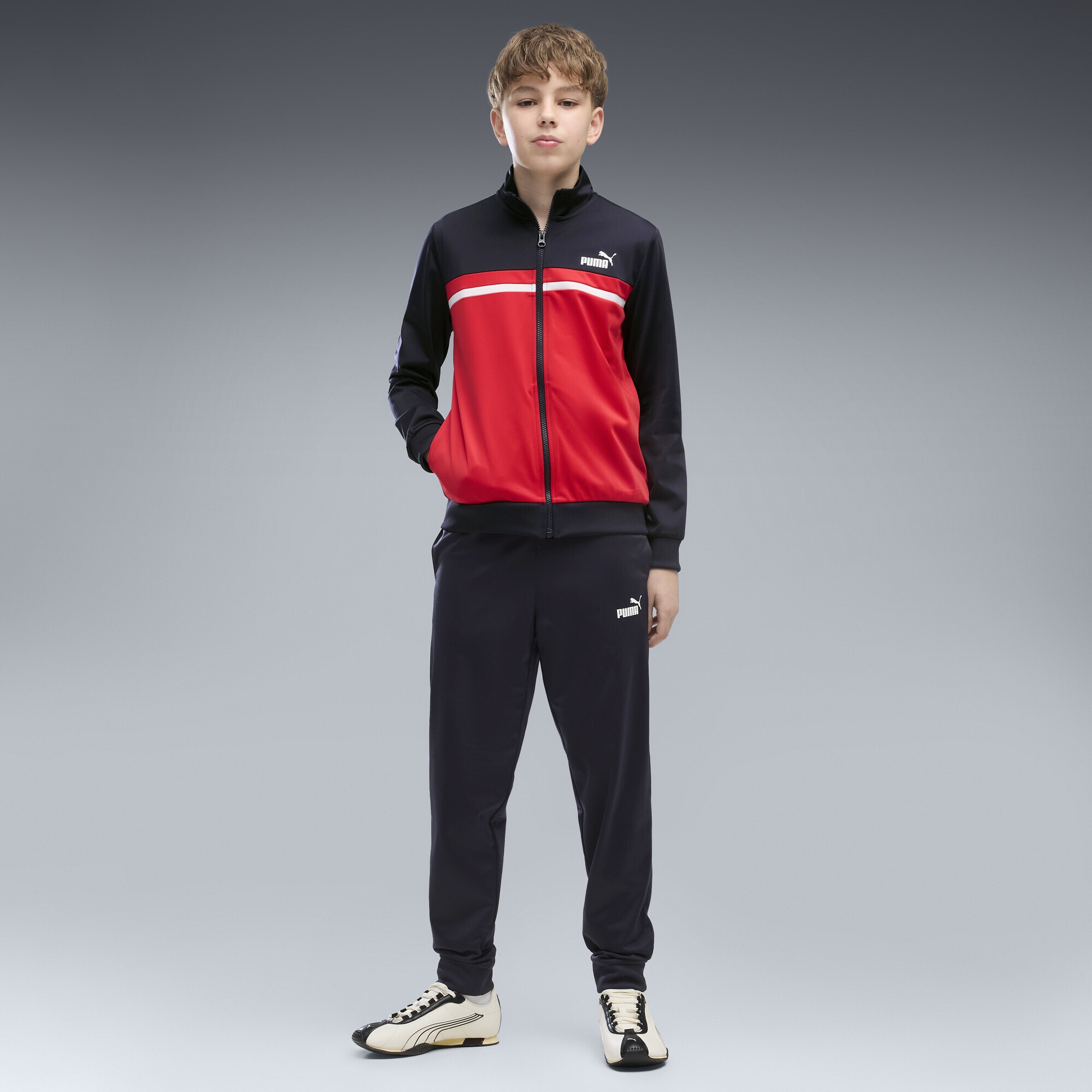 PUMA Jogginganzug »Colourblocked Trainingsanzug Jungen«