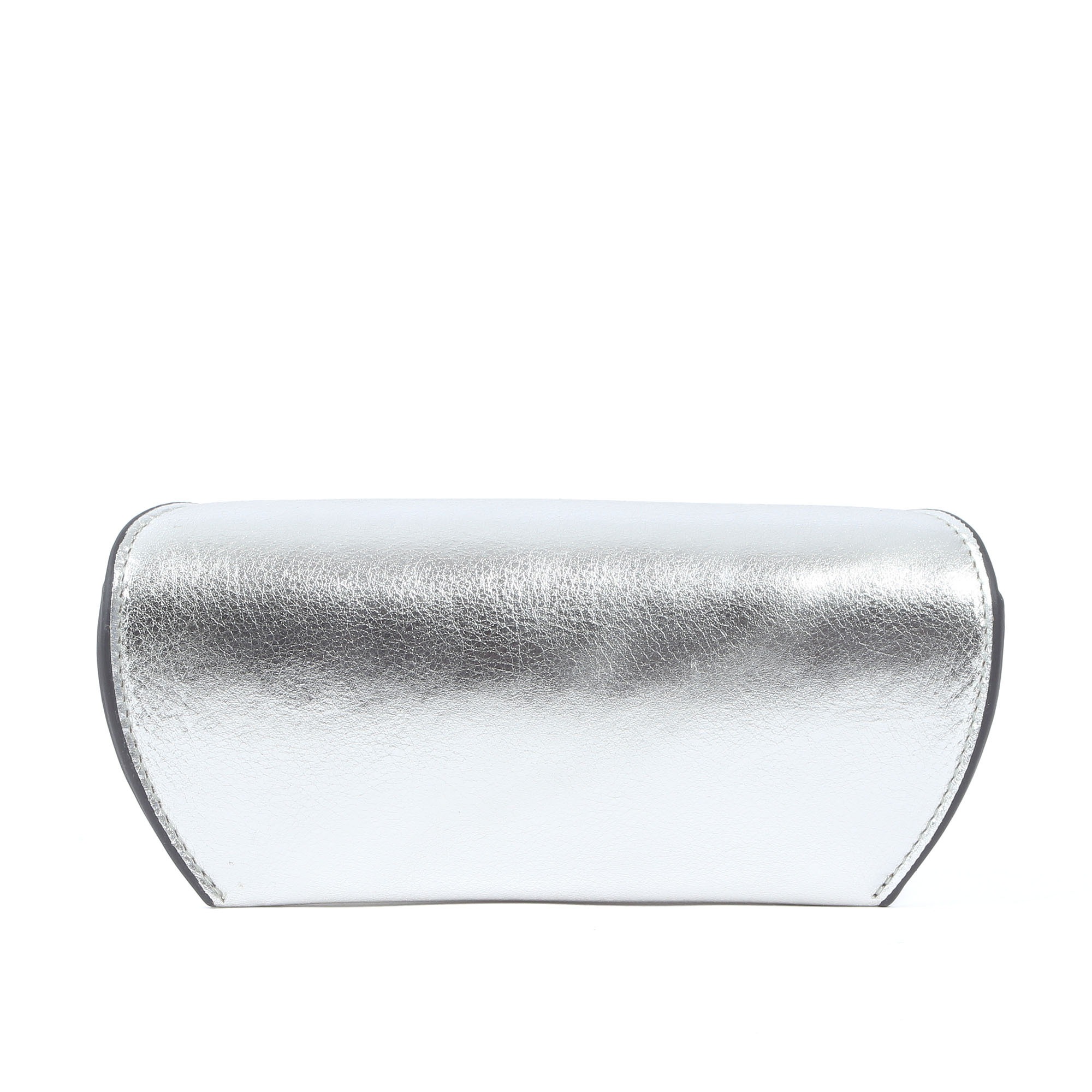 Brillenetui KEYCABINS "SUGL-01", Damen, silber, Leder, Brillenetuis Brillenetui, 2 Kreditkartenfächer im Innern 2