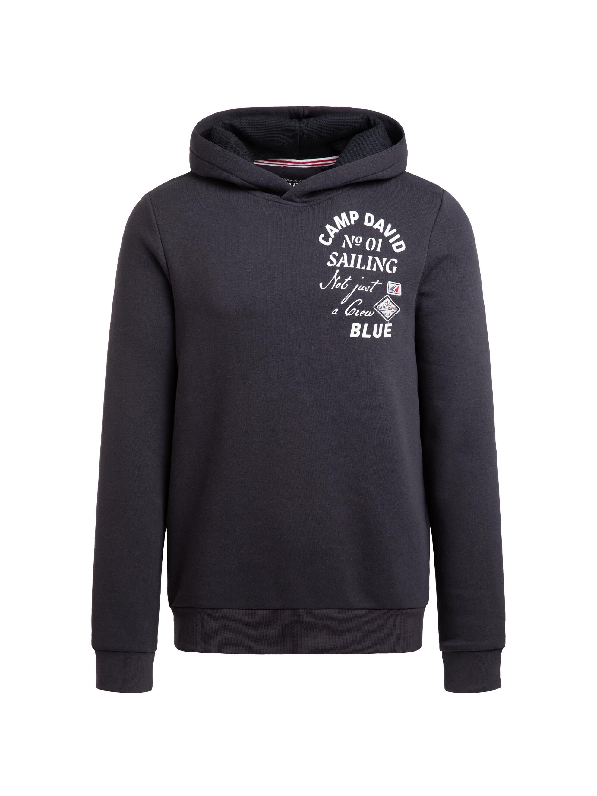 CAMP DAVID Kapuzensweatshirt , mit Artwork
