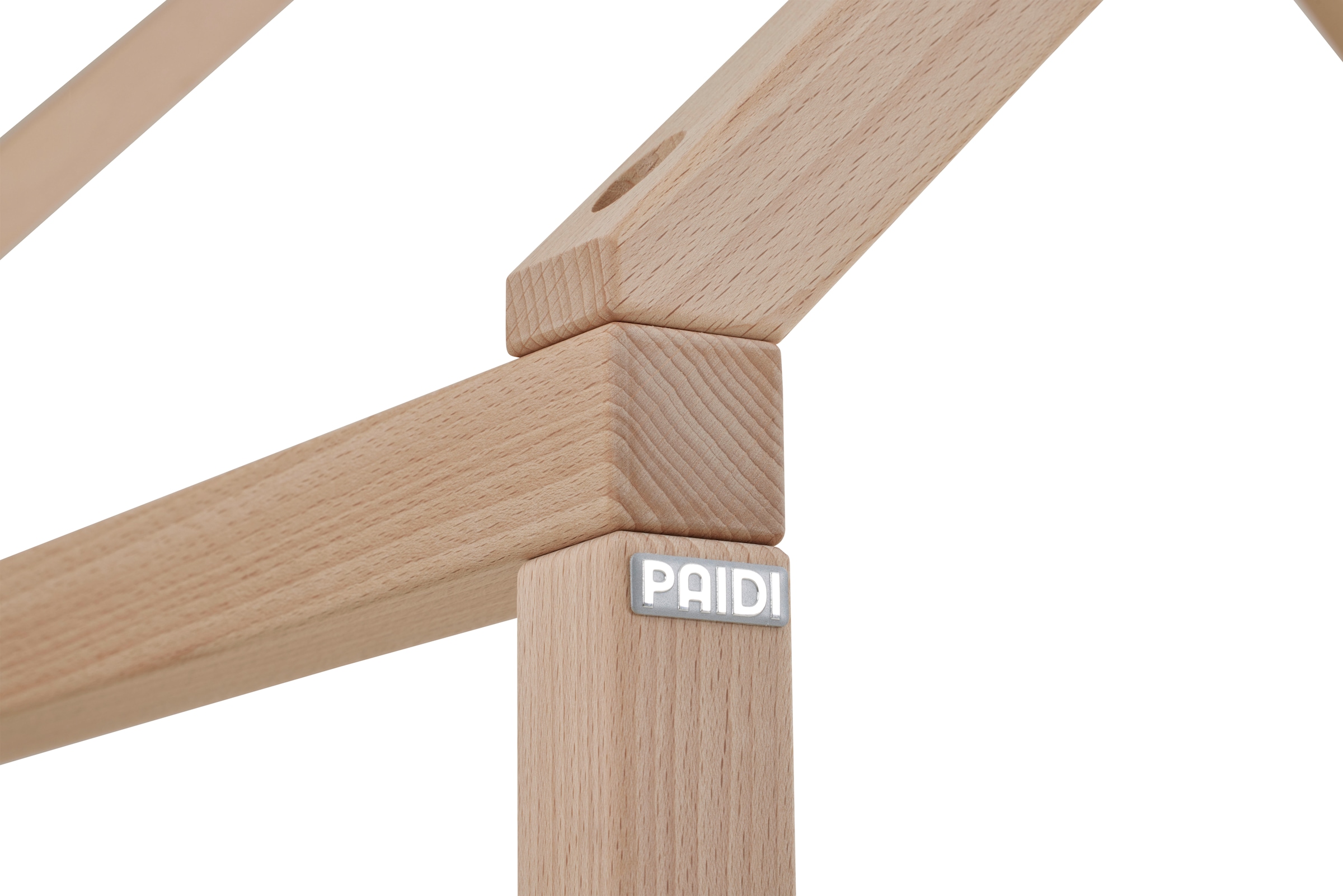 PAIDI Hausbett »Little House aus Buche Massivholz, pflegeleicht, langlebig« B/H/T ca. 158/170/97cm,  Vielseitig nutzbar - Spielhaus, Leseecke, Kaufladen