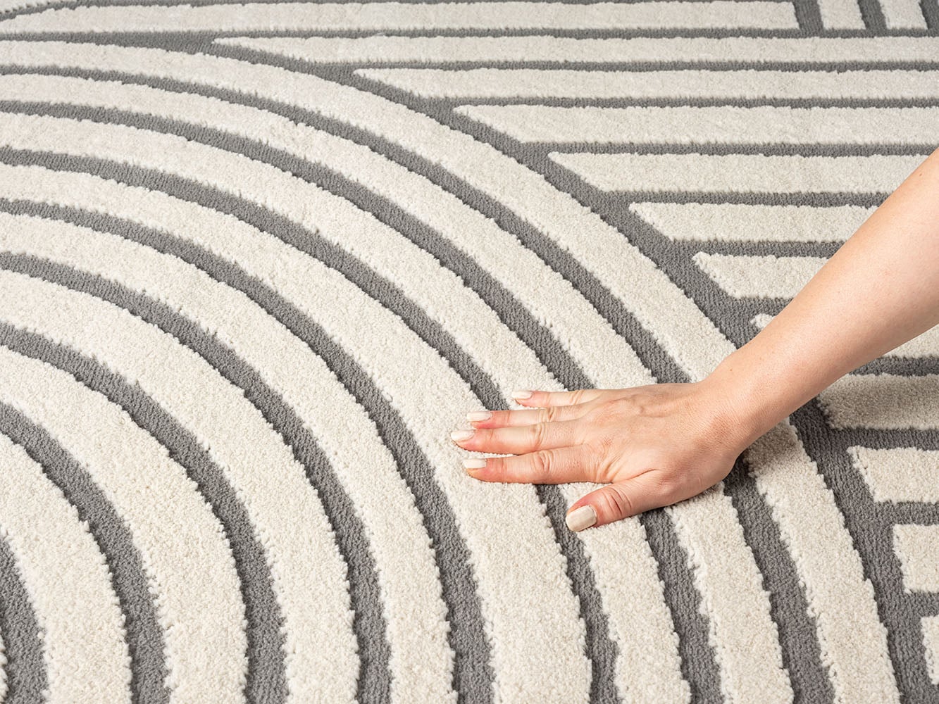 s.Oliver Teppich »Cilla, besondere Form, modernes Design«, rechteckig, 11 mm Höhe, dichte Qualität, Woll-Look, Skandi, Boho, Wohnzimmer, Schlafzimmer