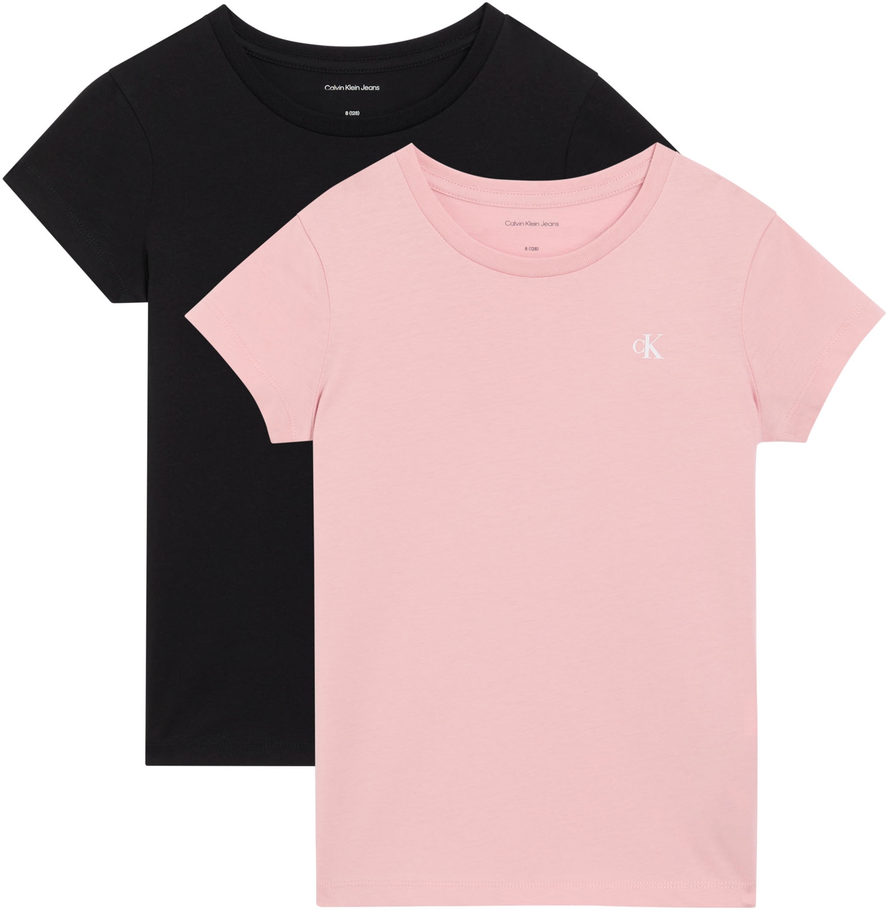 Calvin Klein Jeans T-Shirt »2-PACK TEE« Set, 2 Regular fit mit Markenlogo