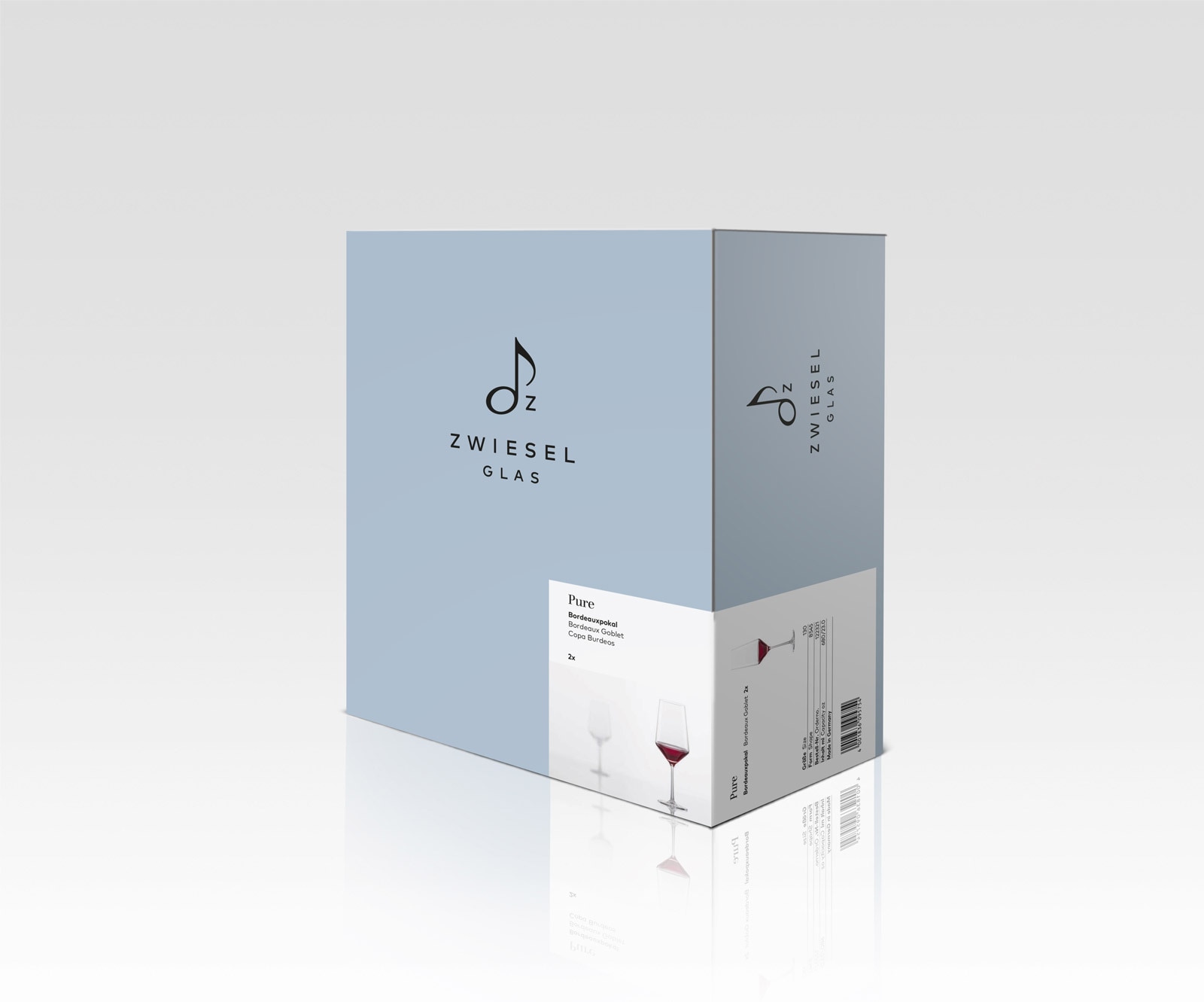 Zwiesel Glas Rotweinglas »Bordeaux Rotweingläser Pure 680 ml 6er Set transparent«