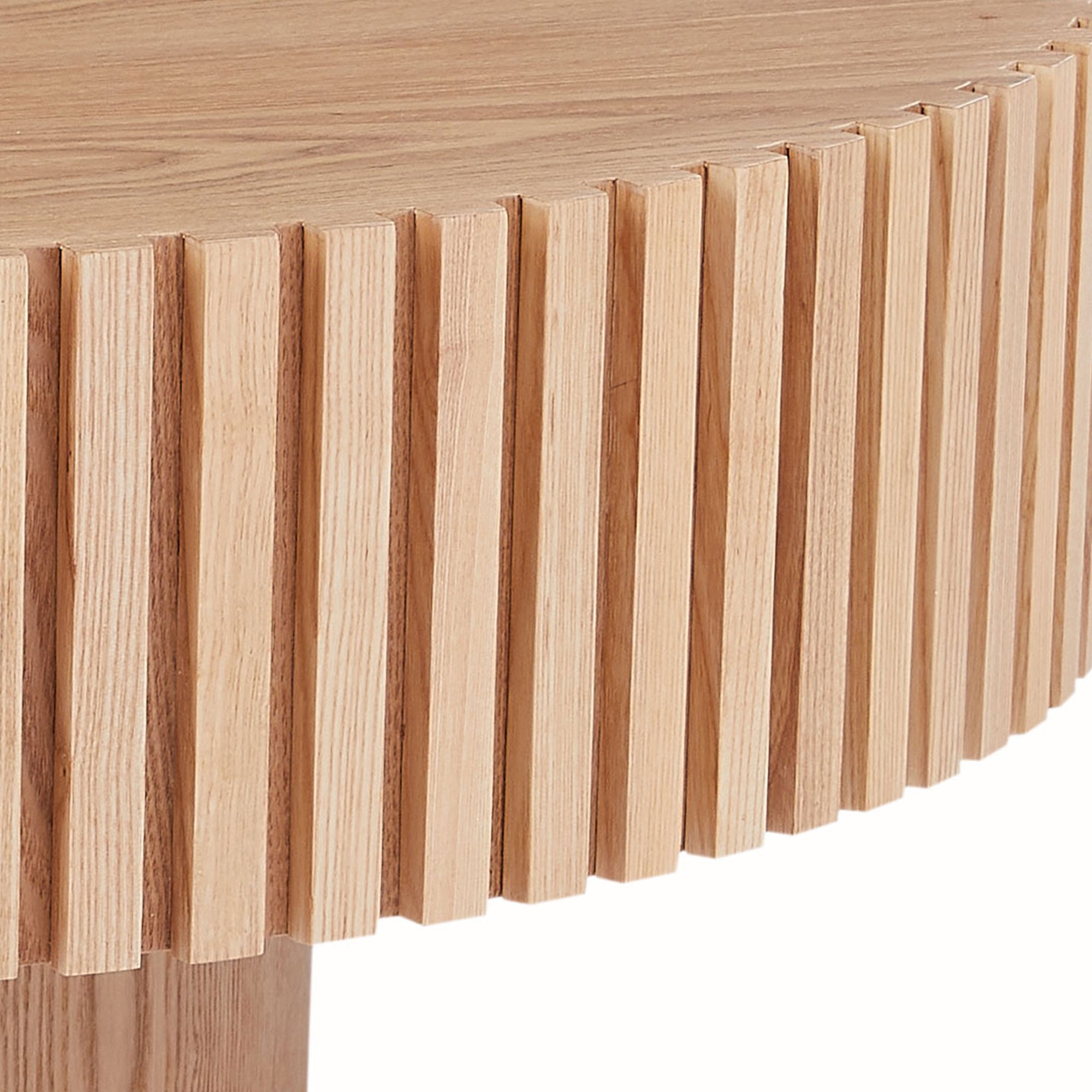 SalesFever Couchtisch, (1 St.), mit Massivholz-Lamellen
