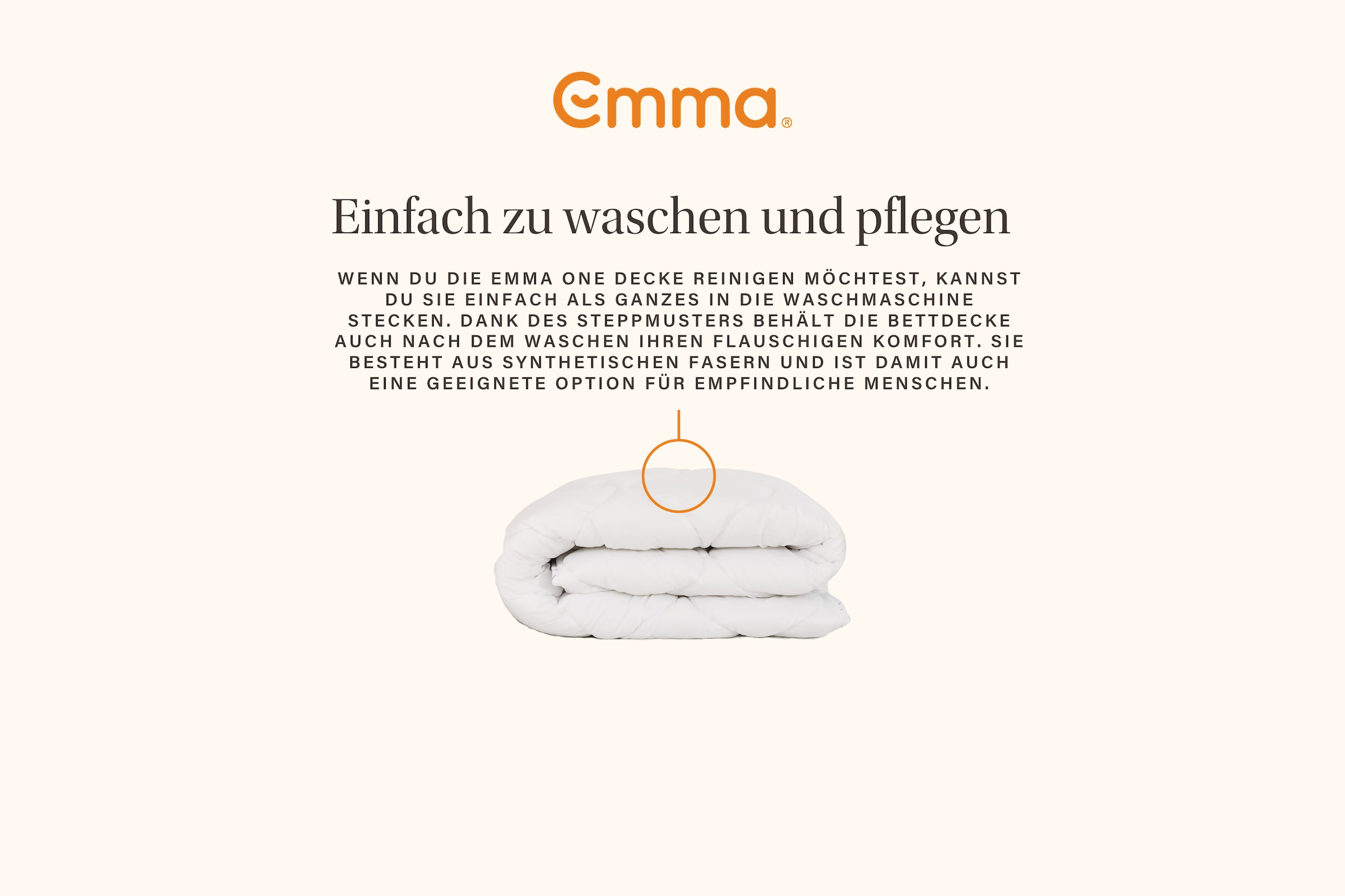 Emma Microfaserbettdecke »Emma One Medium Decke« warm 1 Stk. tlg. Gesteppte Decke für durchgehend gemütliche Nächte
