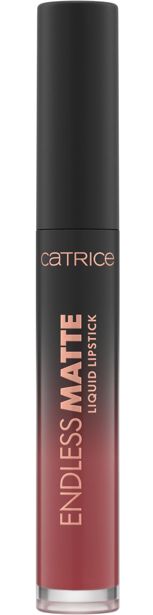 Catrice Lippenstift »Endless Matte Liquid Lipstick«, weiche, nicht klebrige Textur in gedeckter Rotbraun-Nuance