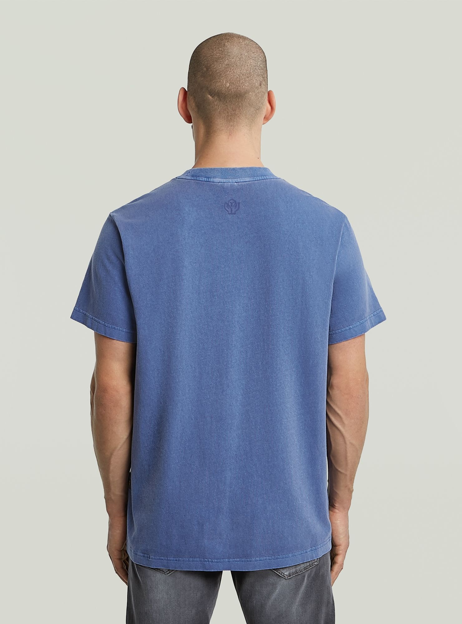 G-STAR T-Shirt "Multi Logo Overdyed Loose T-Shirt" günstig online kaufen
