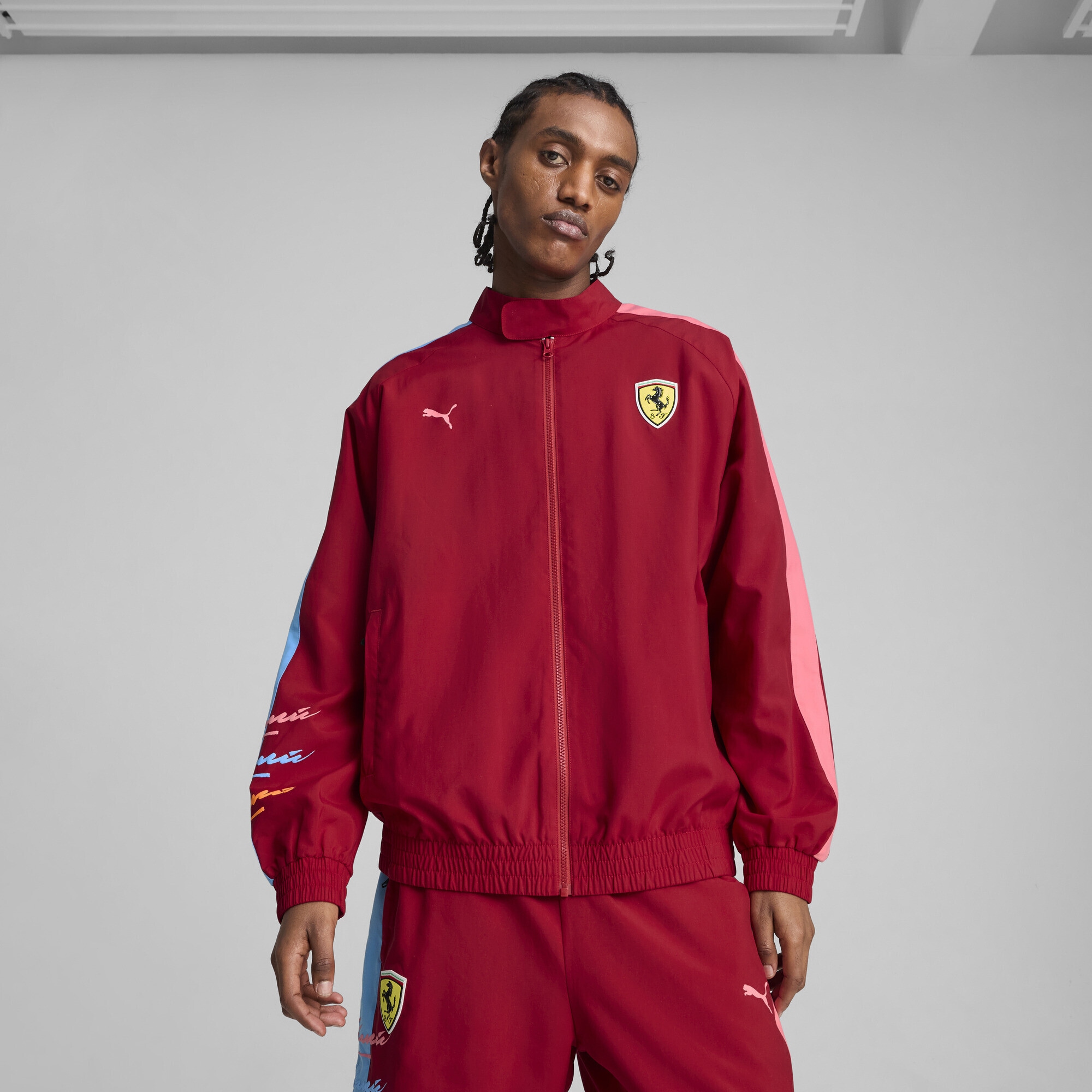 PUMA Trainingsjacke »Scuderia Ferrari Miami T7 Jacke Herren«