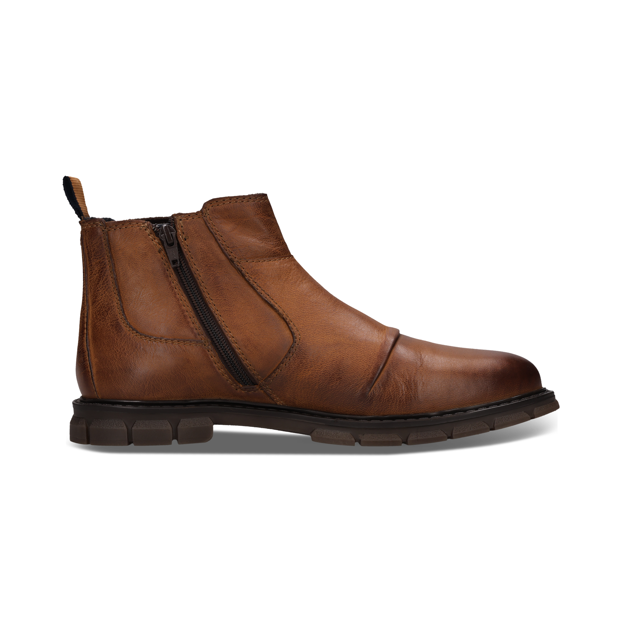 bugatti Chelseaboots  Stiefelette, Business-Boots mit Stretch, in Used-Optik
