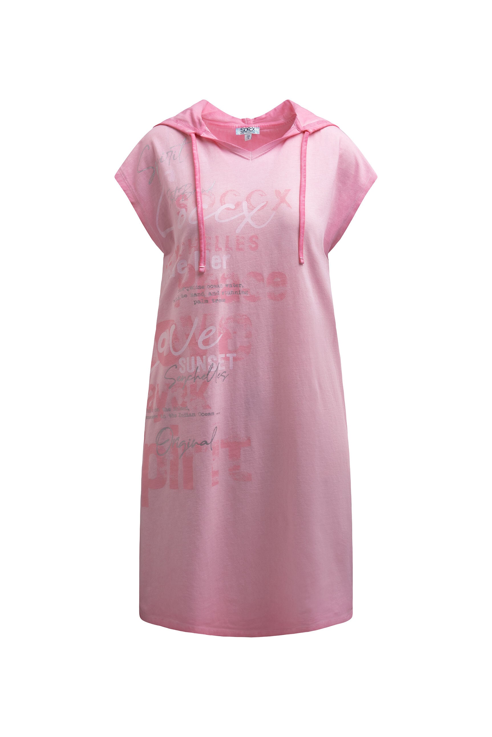 SOCCX Sommerkleid Eingrifftaschen mit Taschen