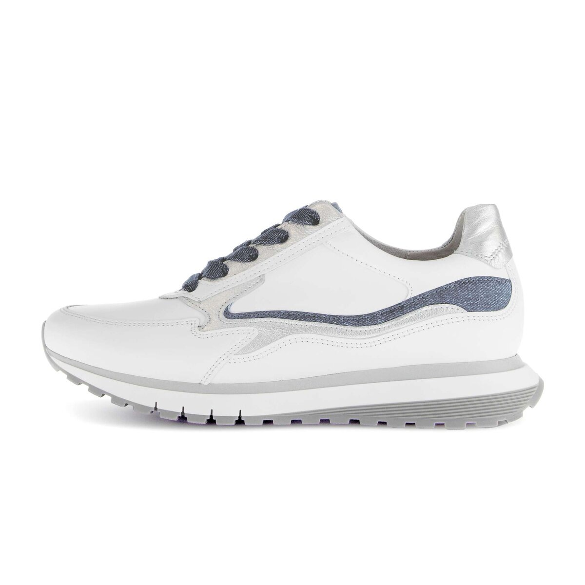 Gabor Sneaker "Sneaker low Materialmix Leder" günstig online kaufen