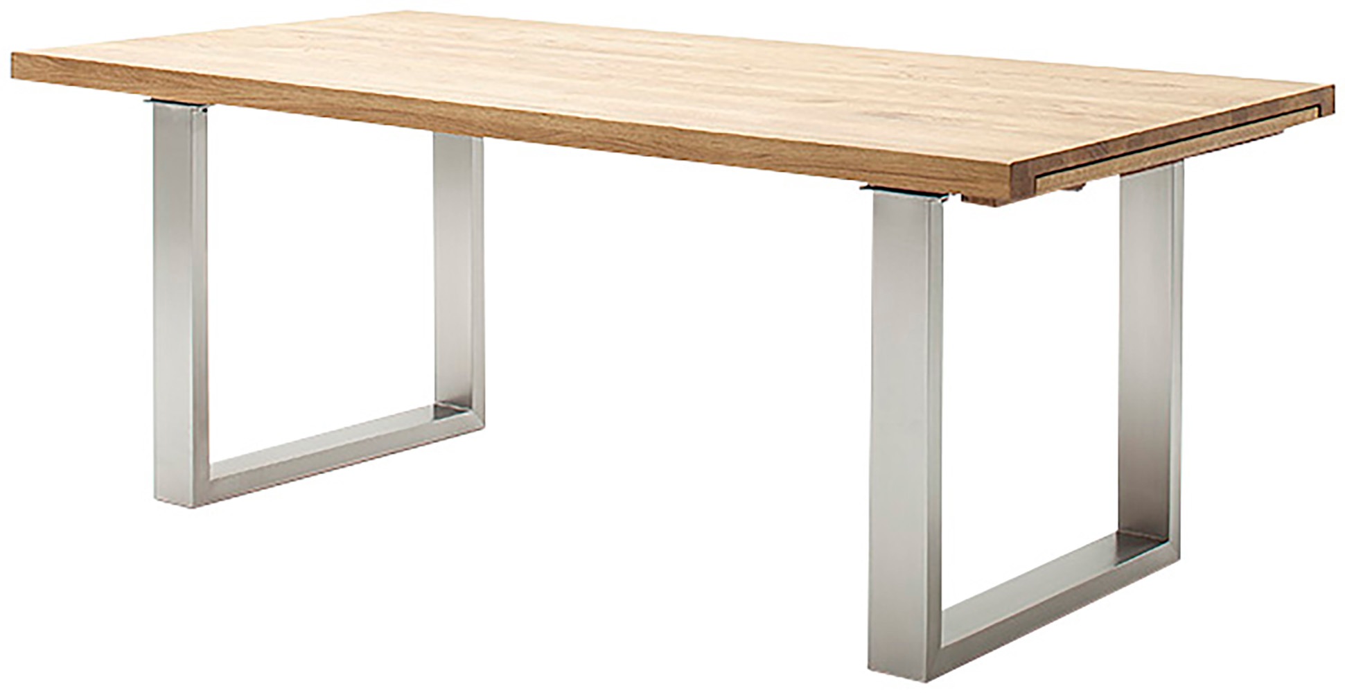 MCA furniture Kulissen-Esstisch »Dayton Esstisch Kufentisch«, Synchronauszug,ausziehbar,eiche,massiv,extra lang,XXL,belastbar 50 kg