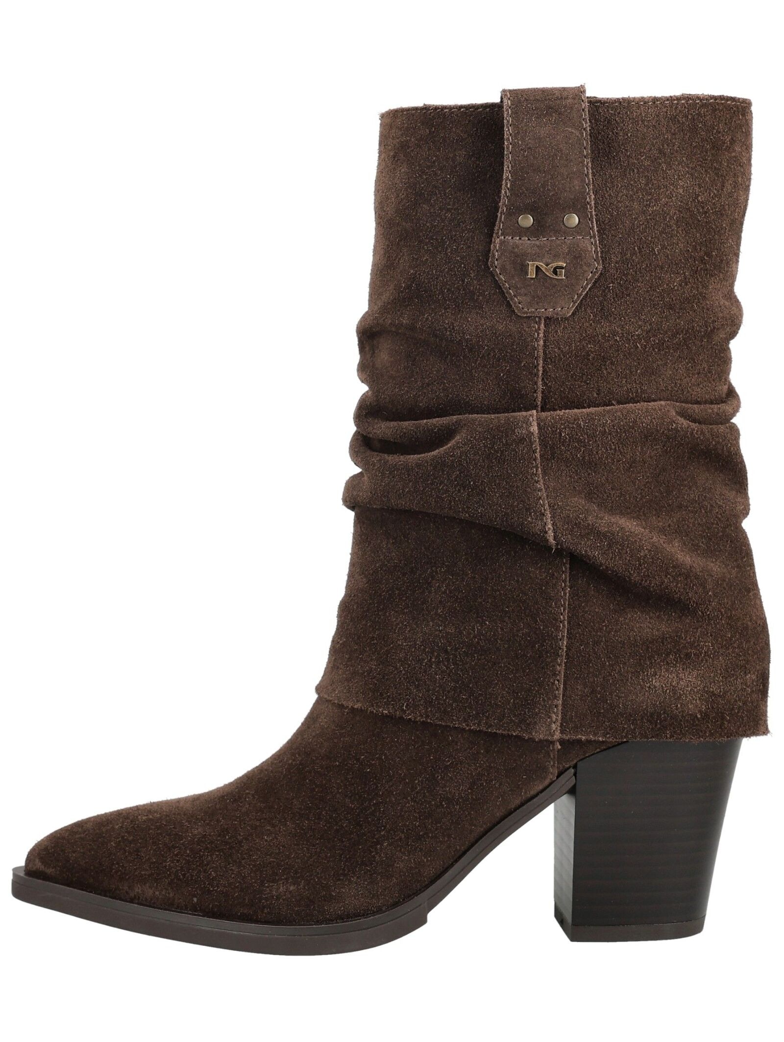 Nero Giardini High-Heel-Stiefelette »Nero Giardini Stiefelette Veloursleder«