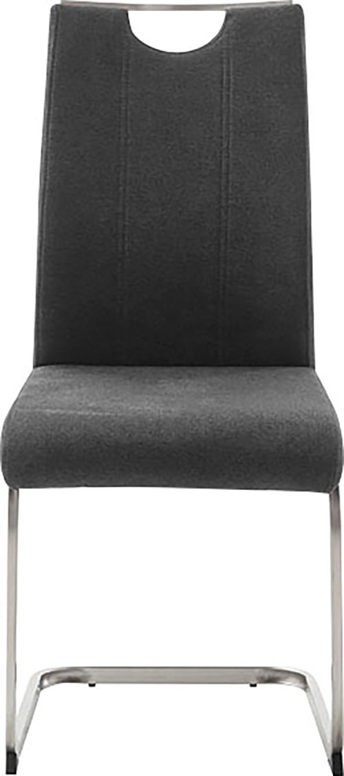 Thumbnail - MCA furniture Freischwinger "MCA TERESINA Schwingstuhl mit Griffloch", Feingewebe, (4er-Set), Schwingstühle mit Griffloc...