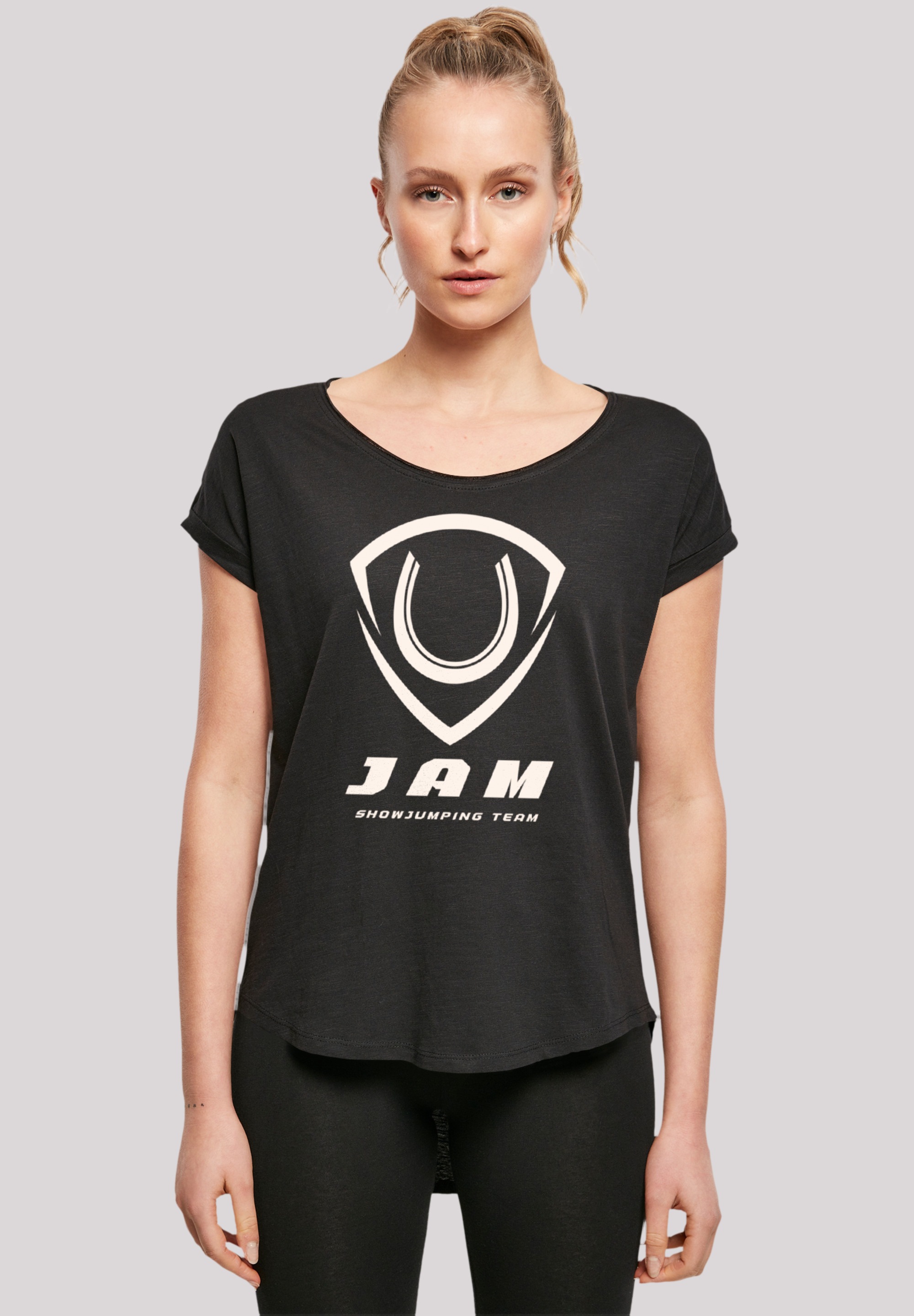 F4NT4STIC T-Shirt »JAM Showjumping« Print