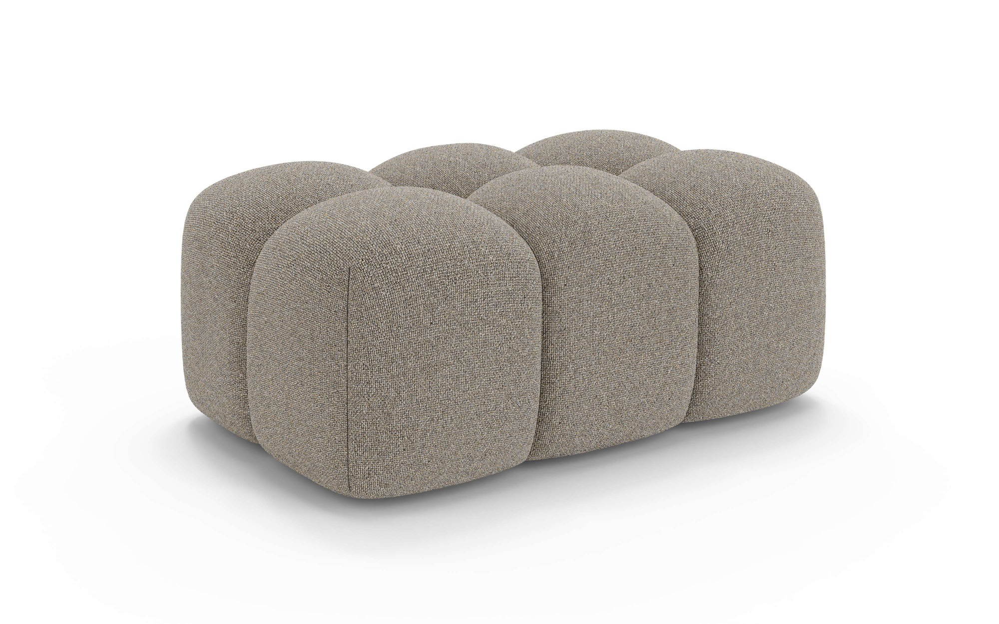 OTTO home Polsterhocker "KALLIE Sitzhocker, Bubble-Optik, Maße B/T/H: 90/60 günstig online kaufen