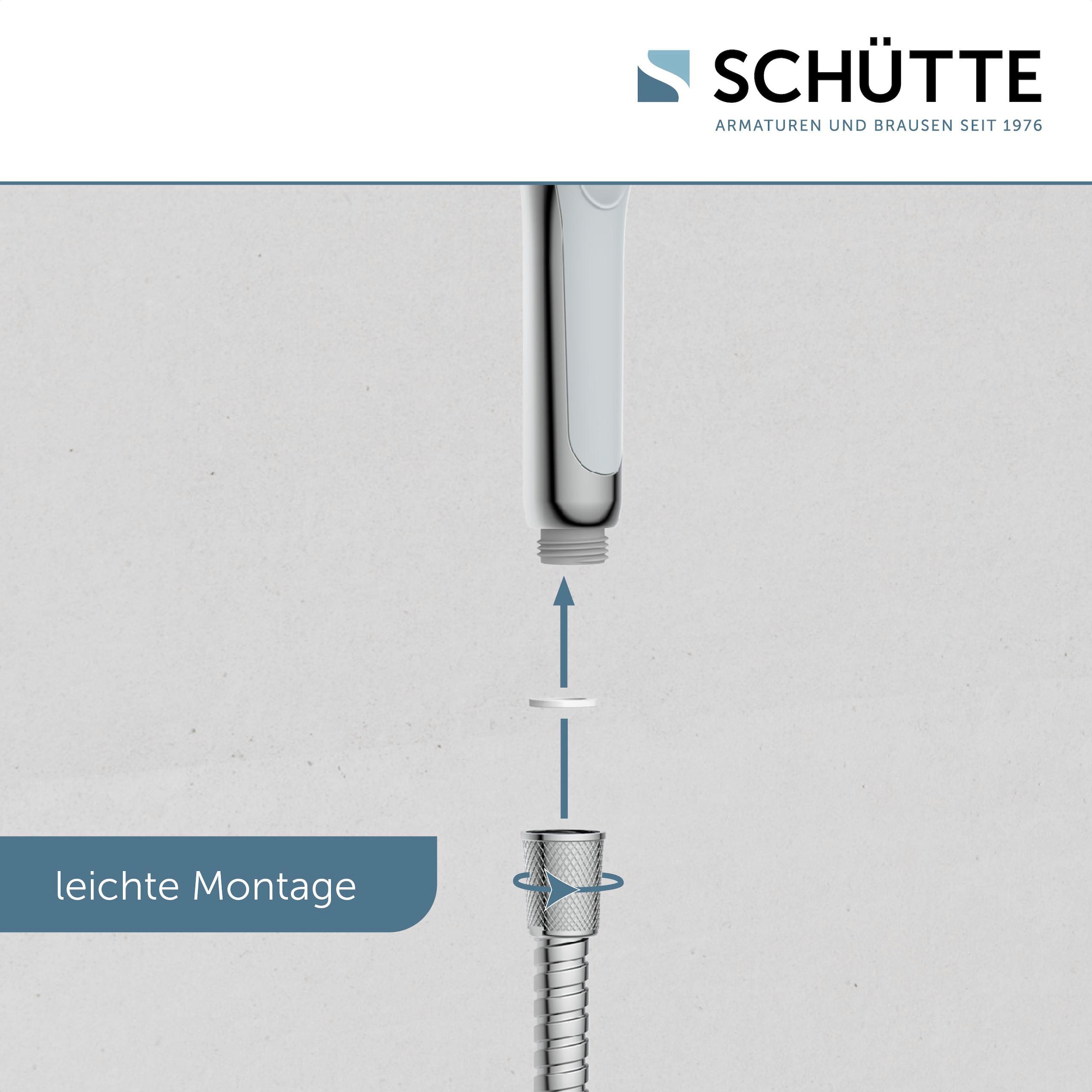 Schütte Handbrause »SIRANI«, (1 tlg.), 3-fach verstellbar / Antikalk / wassersparend