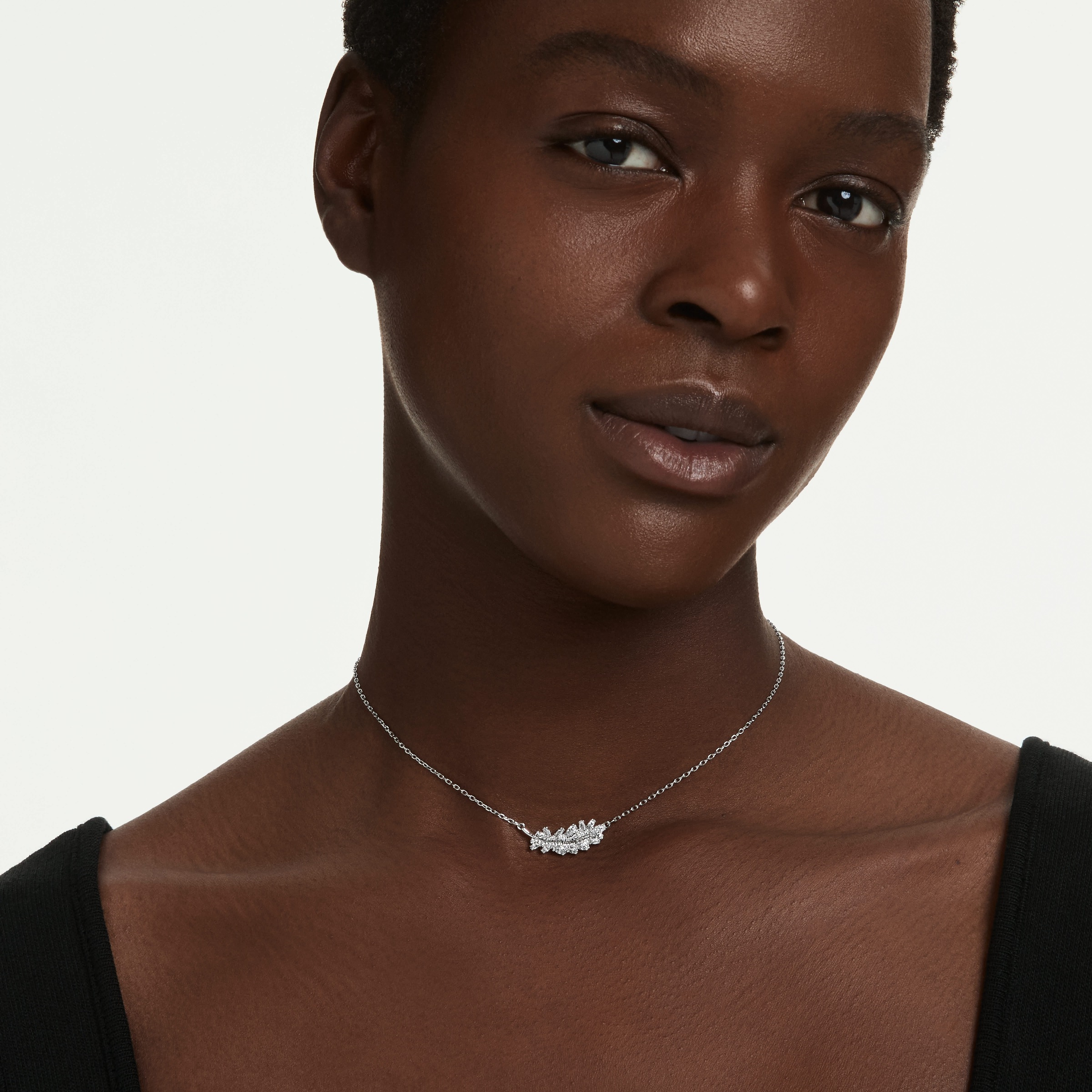 Swarovski Kette ohne Anhänger »Schmuck Geschenk VIENNA Halskette« mit Swarovski® Kristall