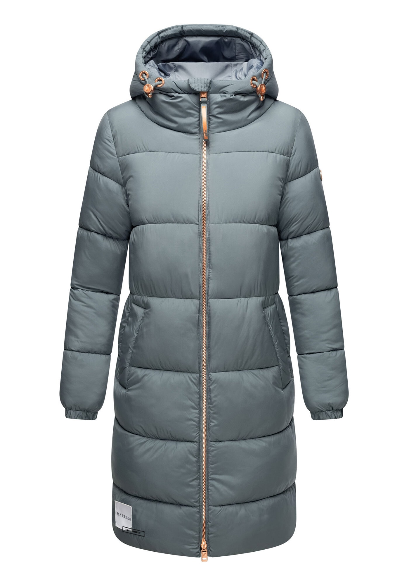 Marikoo Winterjacke »Nomadiaa«, Lange Damen Winterjacke
