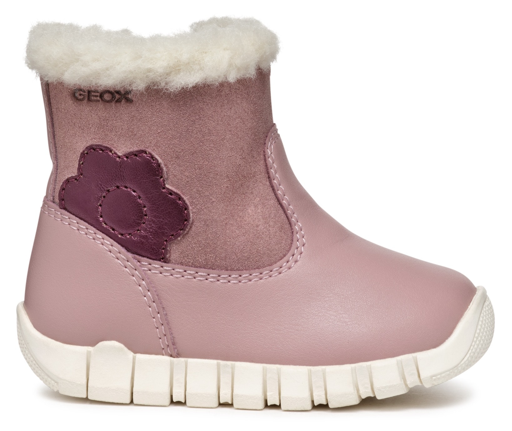 Geox Winterboots »B IUPIDOO GIRL B«, Klettstiefel, Babystiefel Winterstiefel mit Warmfutter