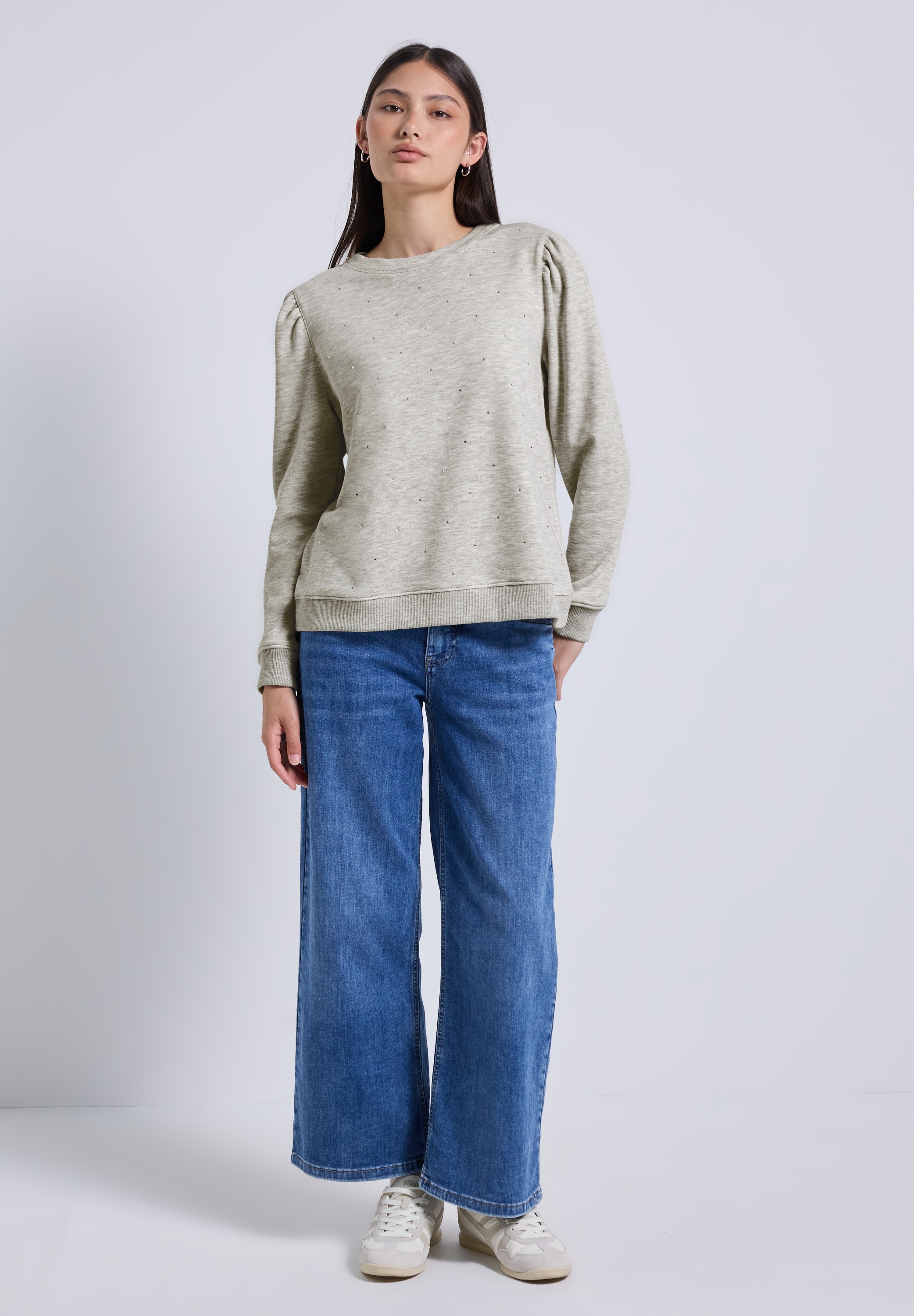 STREET ONE STUDIO Sweatshirt, mit Rundhalsausschnitt