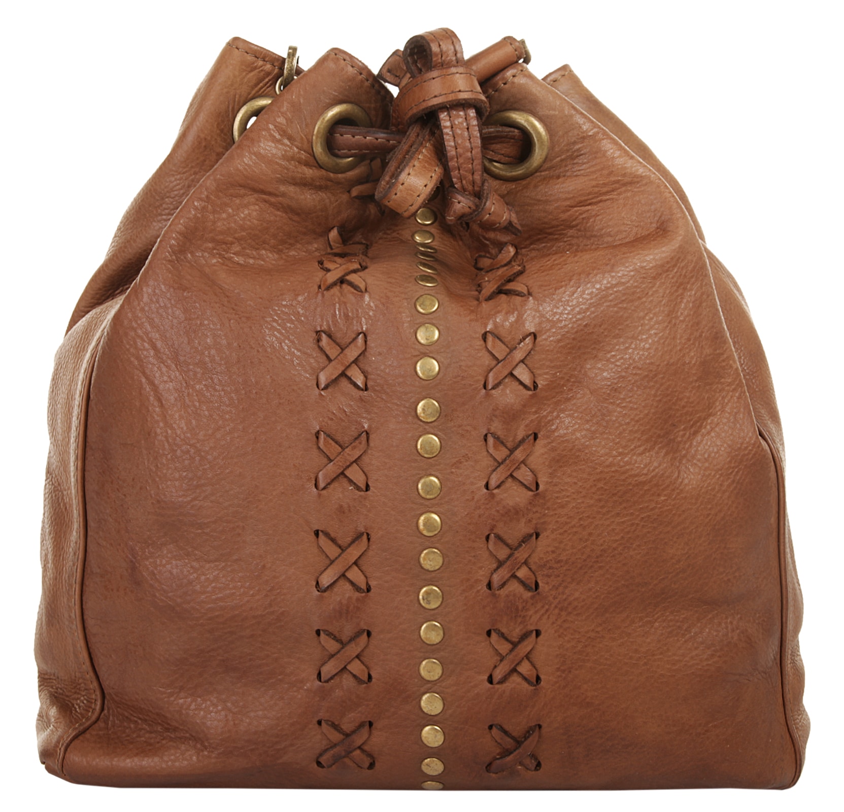 Samantha Look Cityrucksack, echt Leder, Made in Italy