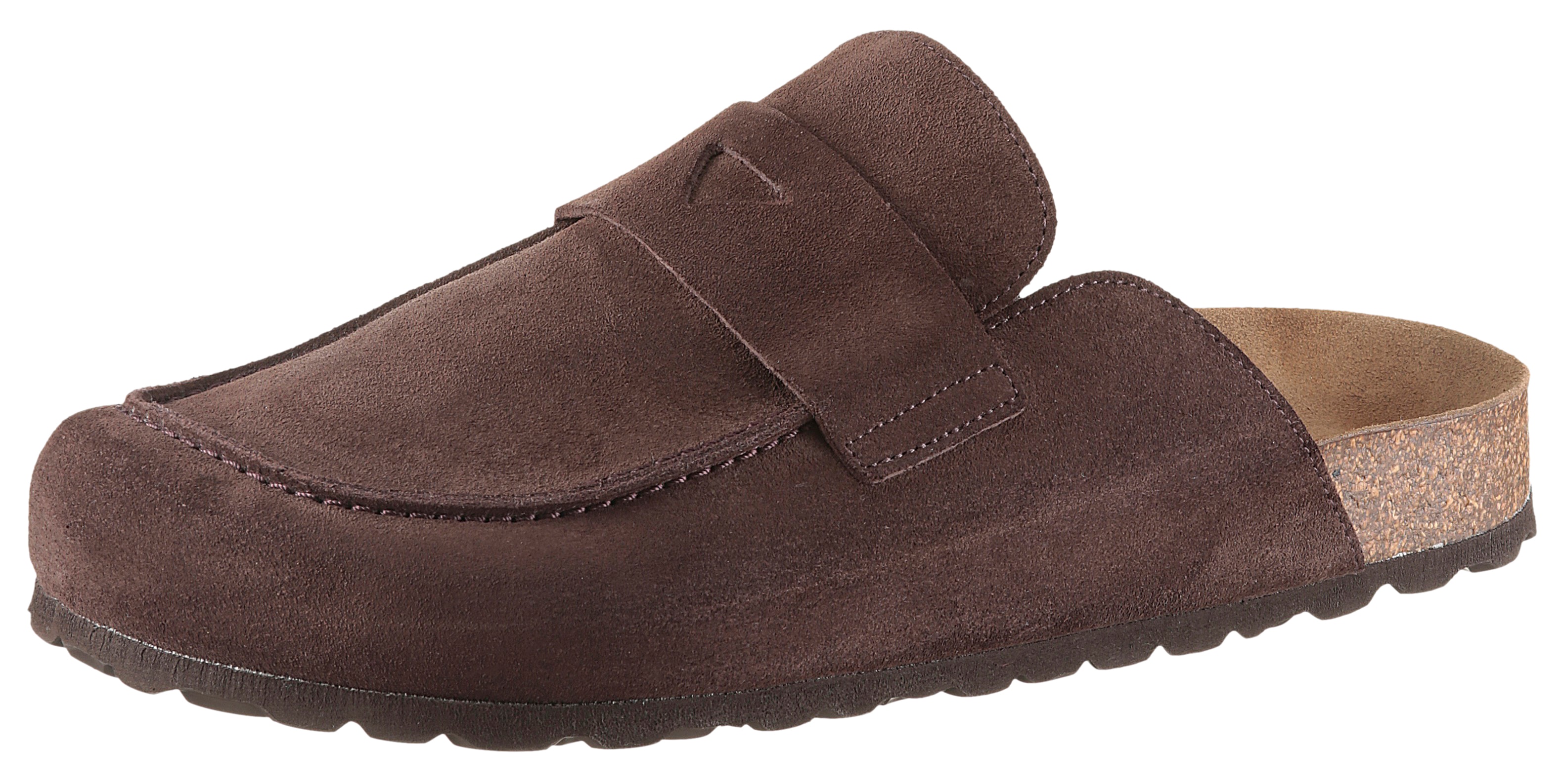 Mans World Clog Schlappen, Sommerschuh, Hausschuh mit ergonomisch geformtem Fußbett