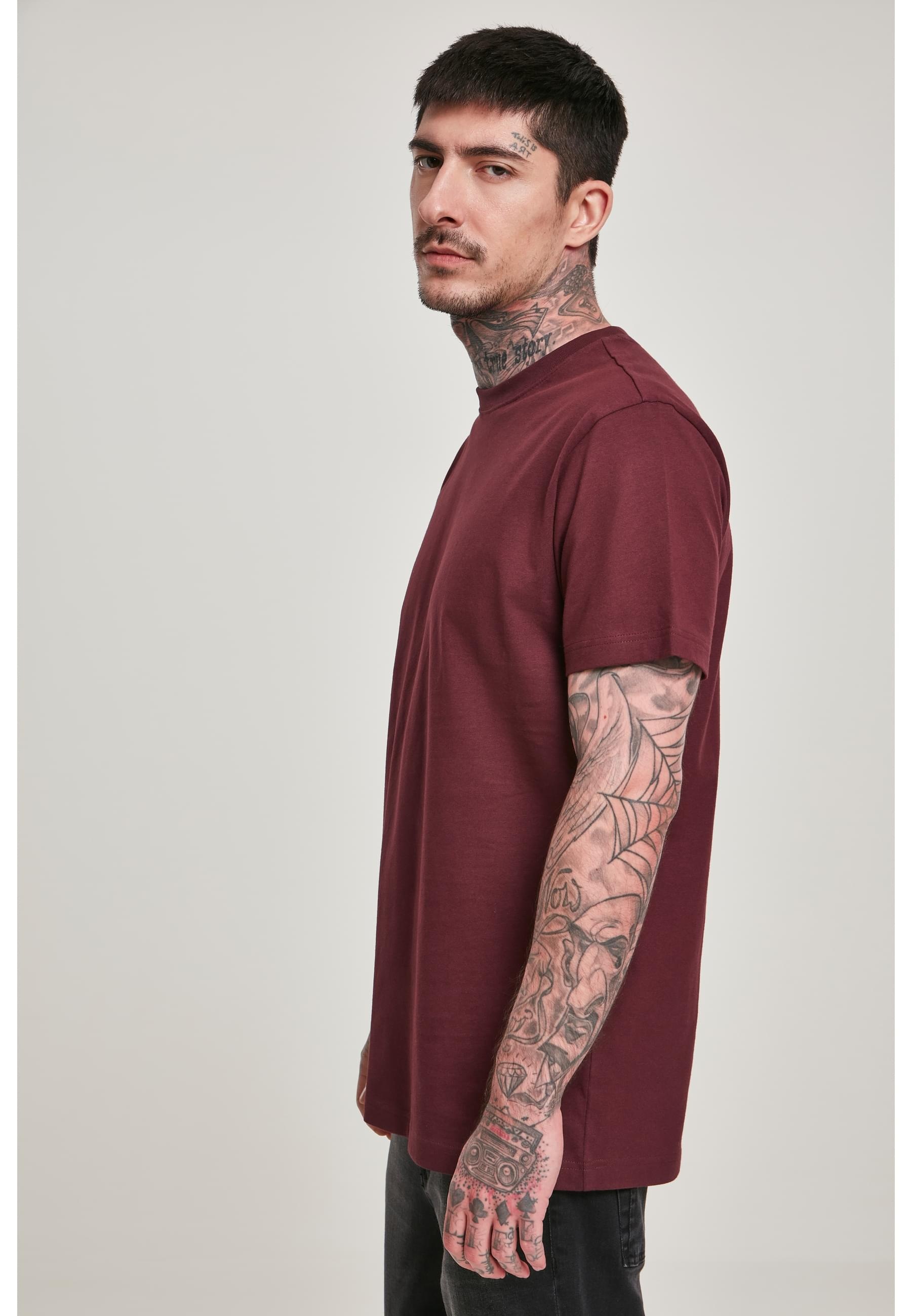 URBAN CLASSICS T-Shirt »Urban Classics Herren Basic Tee«, (1 tlg.)