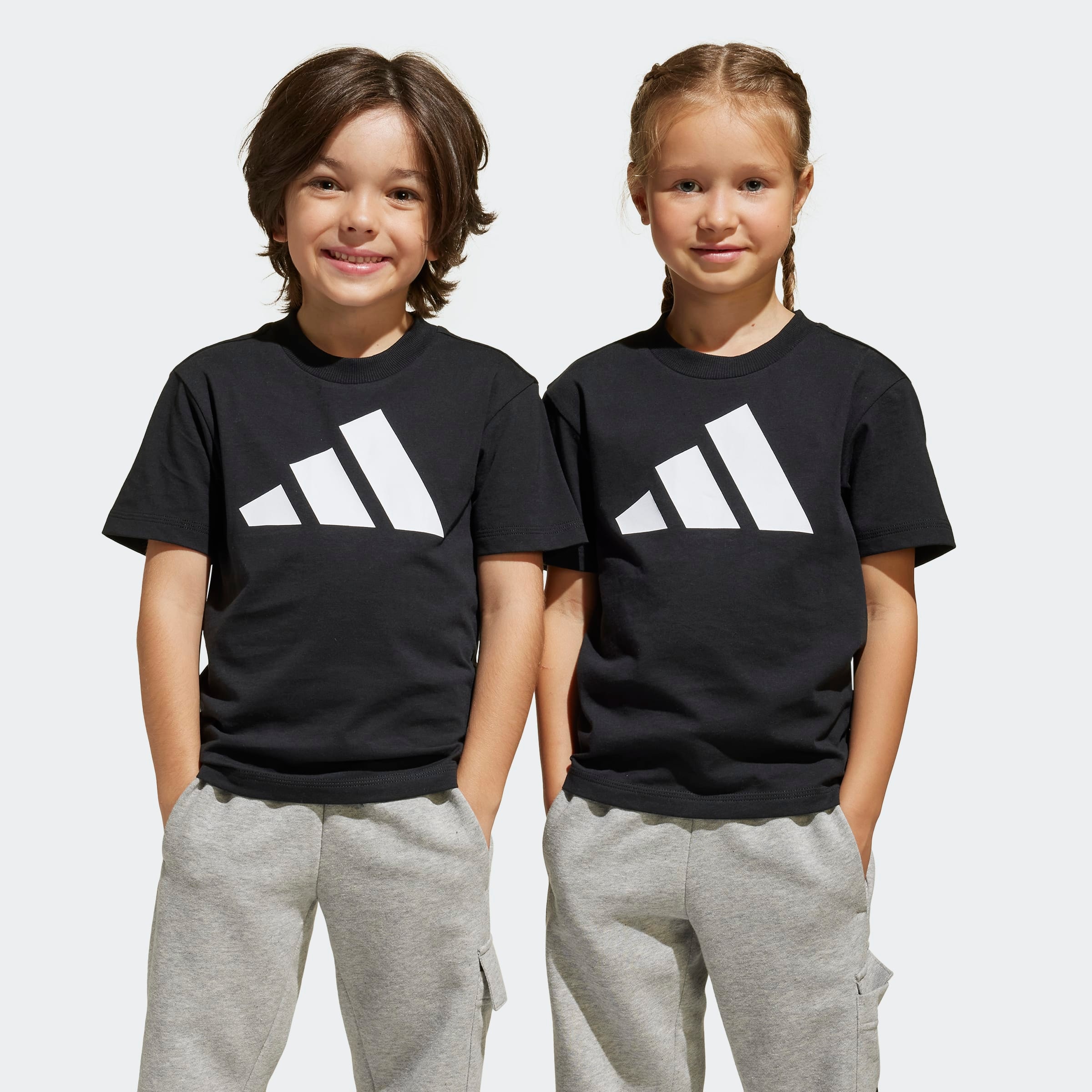 adidas Sportswear T-Shirt »ESSENTIALS KIDS« sportlicher Stil, Kurzarm, aus Baumwolle