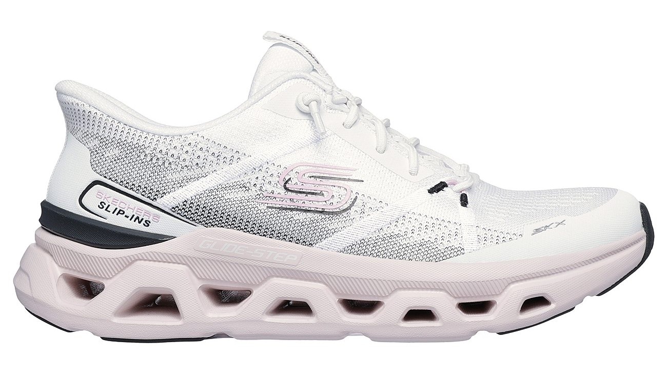 Skechers Slip-On Sneaker »GLIDE-STEP ALTUS-FAST LANE«, Laufschuh, Trainingsschuh mit dämpfender Glide Step Sohle