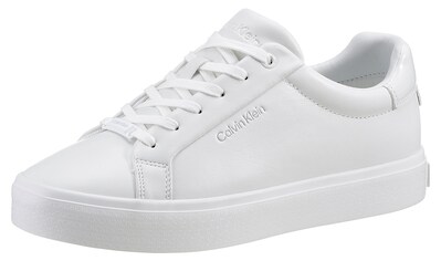 Calvin Klein Sneaker »VULC LACE UP NANO FOX-LTH«, in CK-Initialen am Plateau kaufen