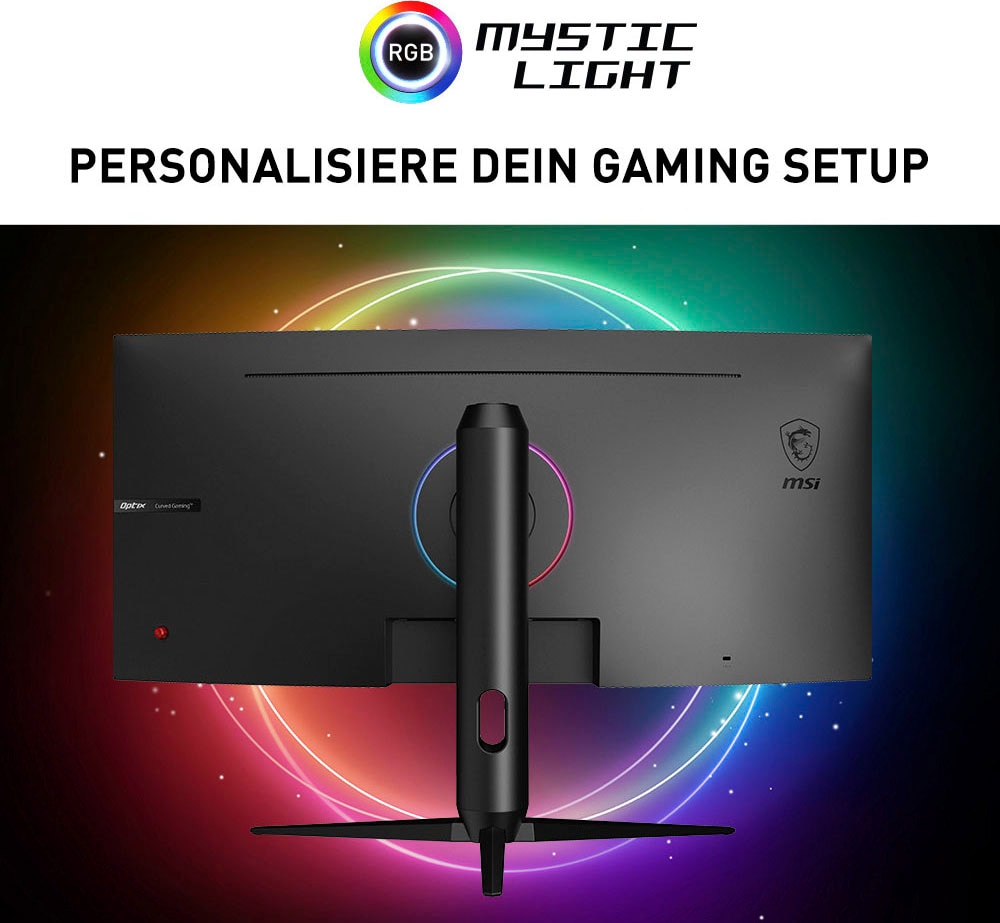 MSI Curved-Gaming-LED-Monitor »Optix MAG301CR2«, 76 cm/30 Zoll, 2560 x 1080 px, WFHD, 1 ms Reaktionszeit, 200 Hz, höhenverstellbar, 3 Jahre Herstellergarantie