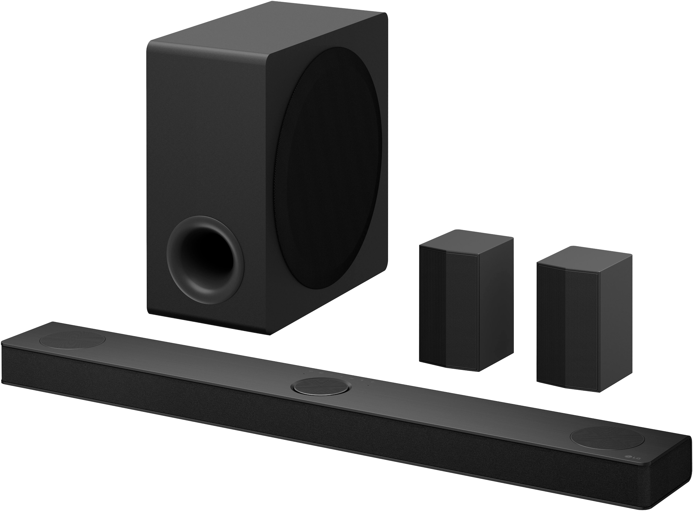 LG Soundbar "DS80TR", B:100cm H:6,3cm T:13,5cm, schwarz, Lautsprecher