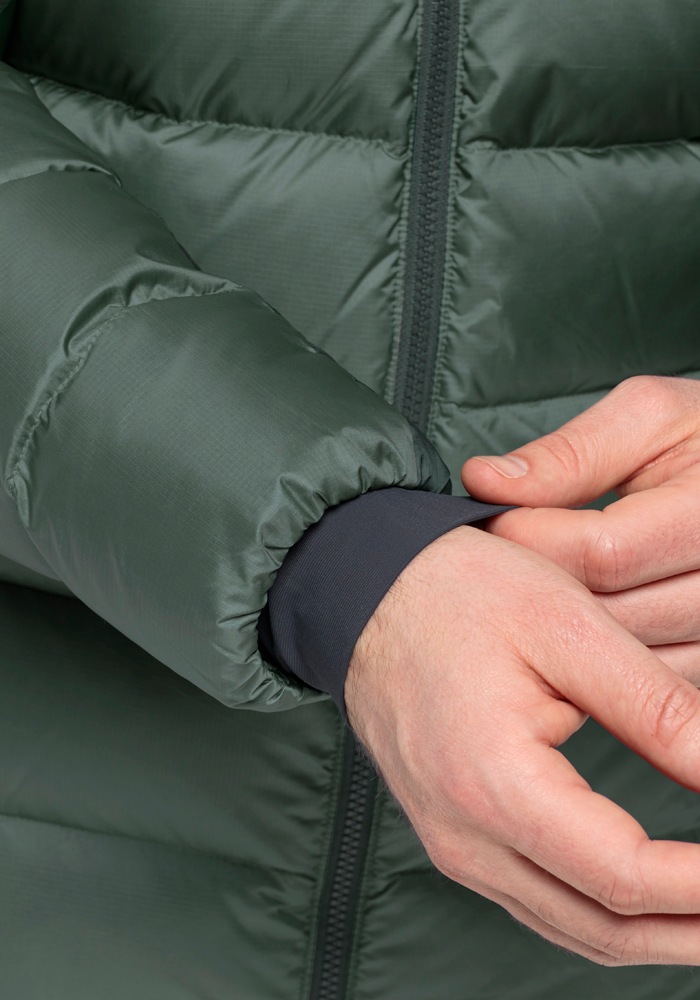 Jack Wolfskin Daunenjacke »NEBELHORN DOWN HOODY M«, mit Kapuze
