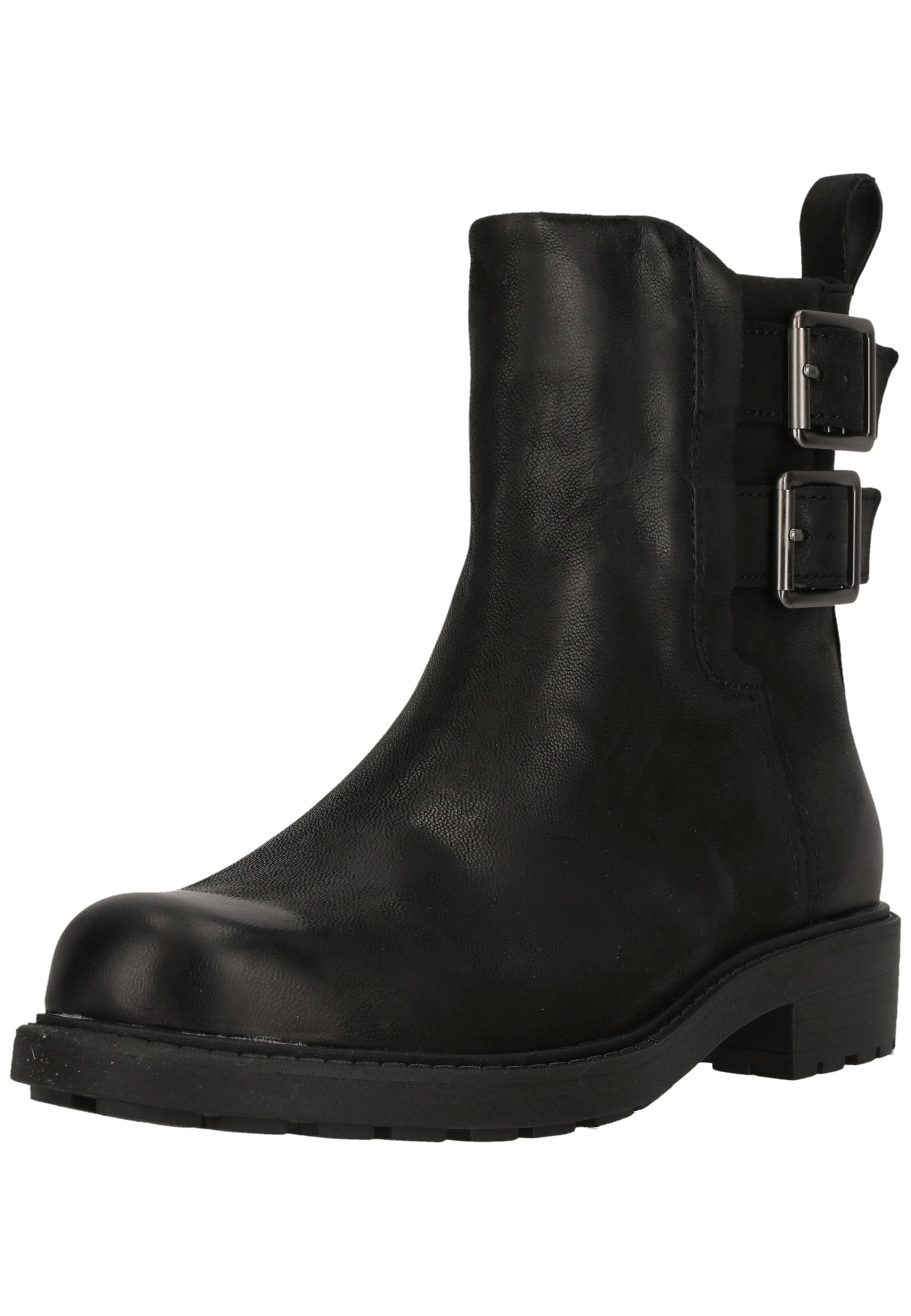 Clarks Schnürschuh »Orinoco2 Bay Black Leather«  mit stilvollen Schnallen