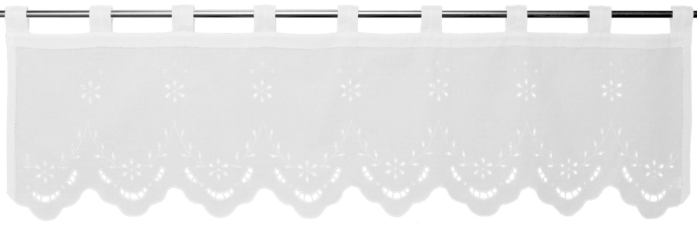 HOSSNER - ART OF HOME DECO Querbehang "Ortler" Schlaufen 1 Stk. tlg. HxB: 3 günstig online kaufen