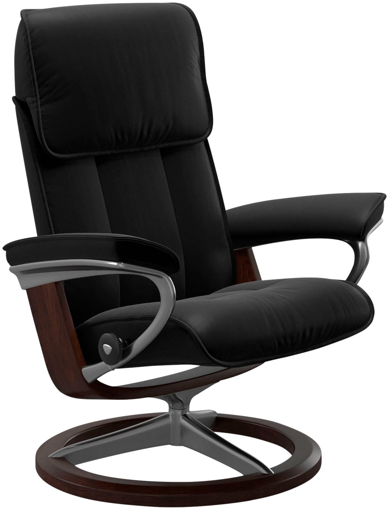 Stressless® Relaxsessel »Admiral«, mit Signature Base, Größe M & L, Gestell Braun