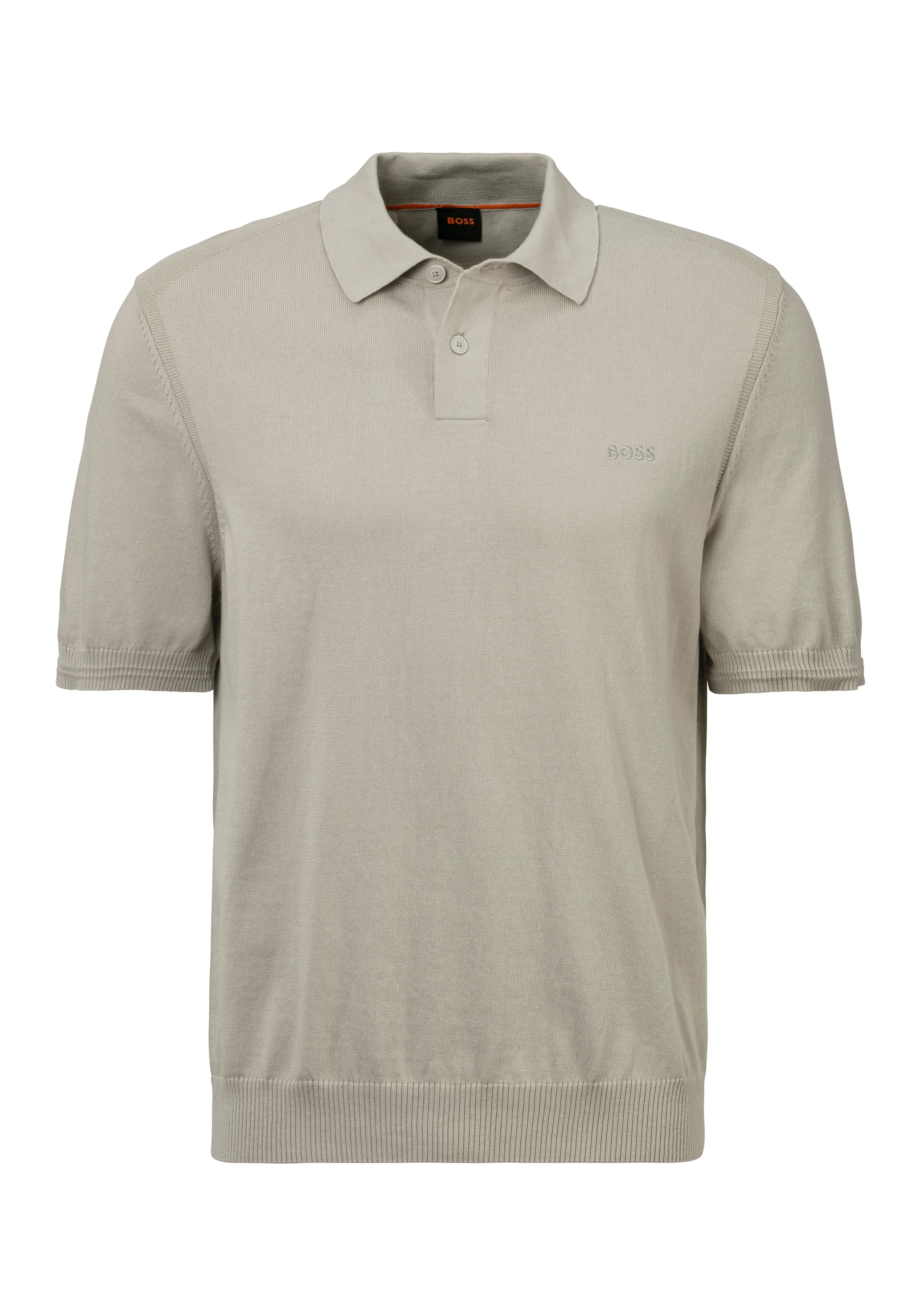 BOSS ORANGE Strickpullover »Asac« mit Polokragen