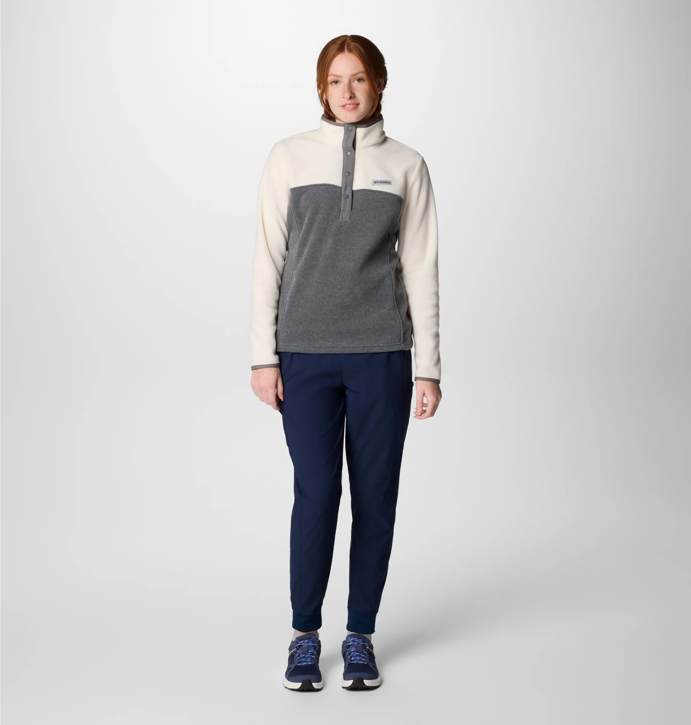 Columbia Fleecepullover »BENTON SPRINGS 1/2 SNAP PULL OVER II«, (1 tlg.)